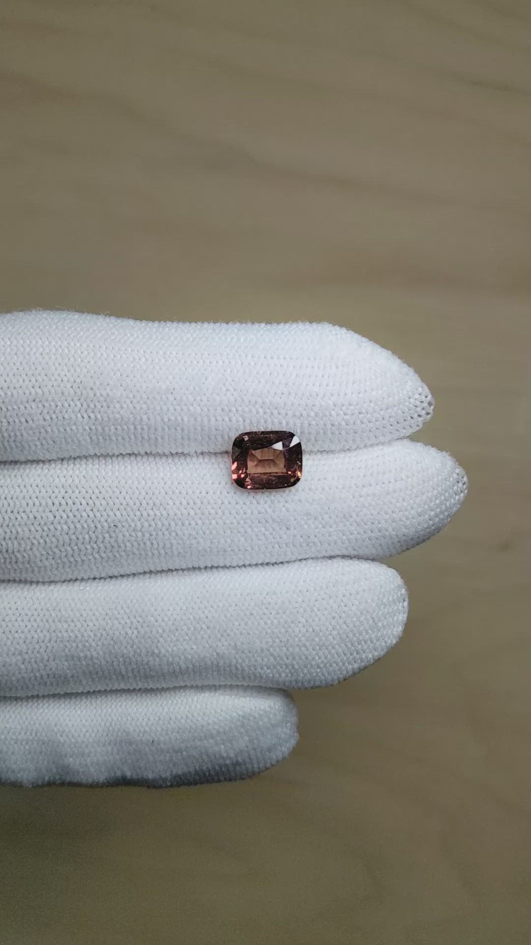 3.01 Ct. Padparadscha Sapphire from Madagascar Size Video