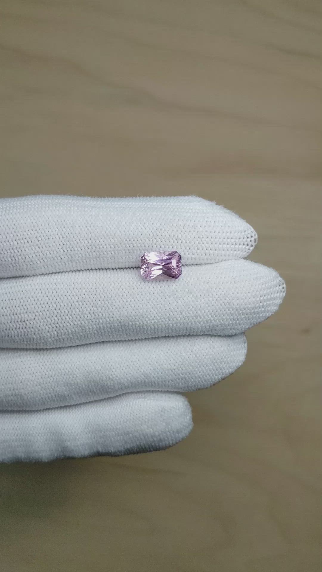3.24 Ct. Pink Sapphire from Ceylon (Sri Lanka) Size Video