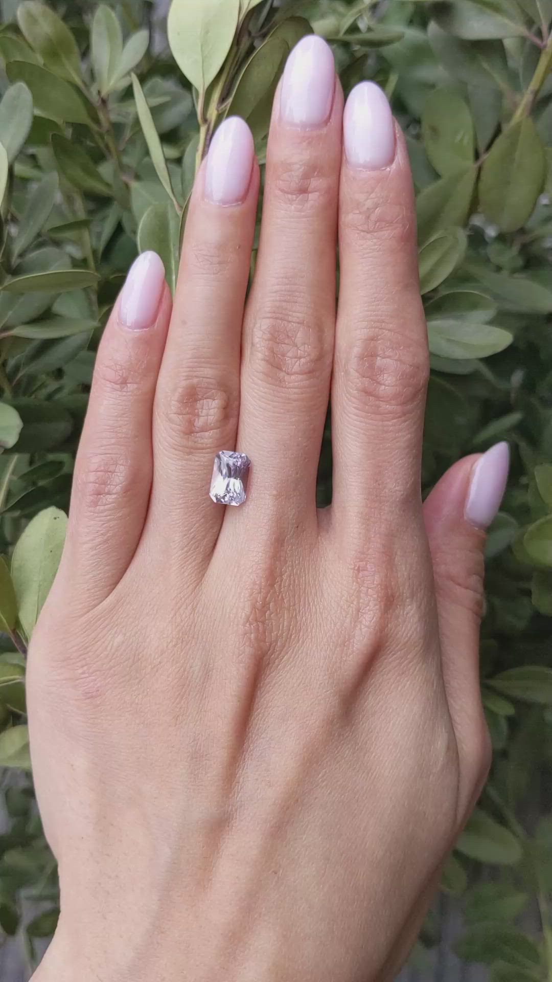 3.24 Ct. Pink Sapphire from Ceylon (Sri Lanka) Size Video