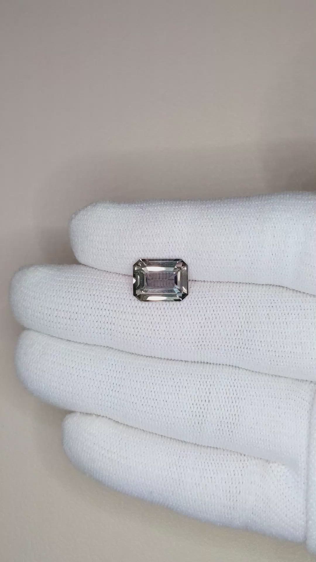 4.51 Ct. Color Change Sapphire from Ceylon (Sri Lanka) Size Video