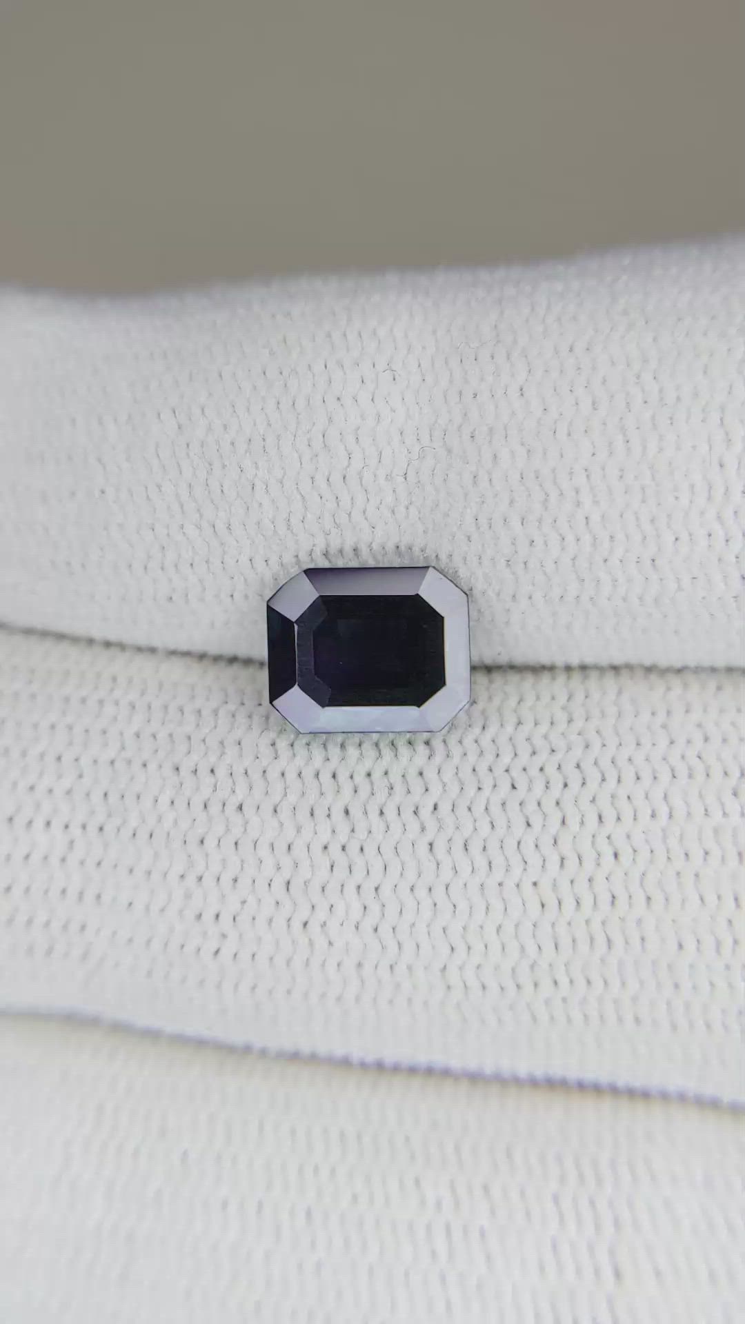 2.19 Ct. Greenish Blue Sapphire from Ceylon (Sri Lanka) Size Video