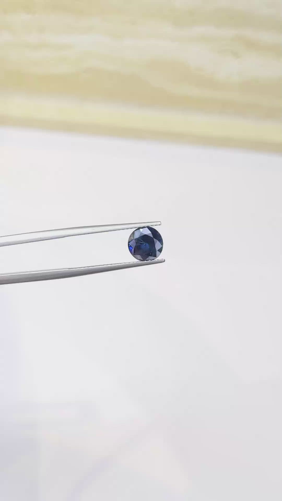 1.94 Ct. Greenish Blue Sapphire from Ceylon (Sri Lanka) Size Video