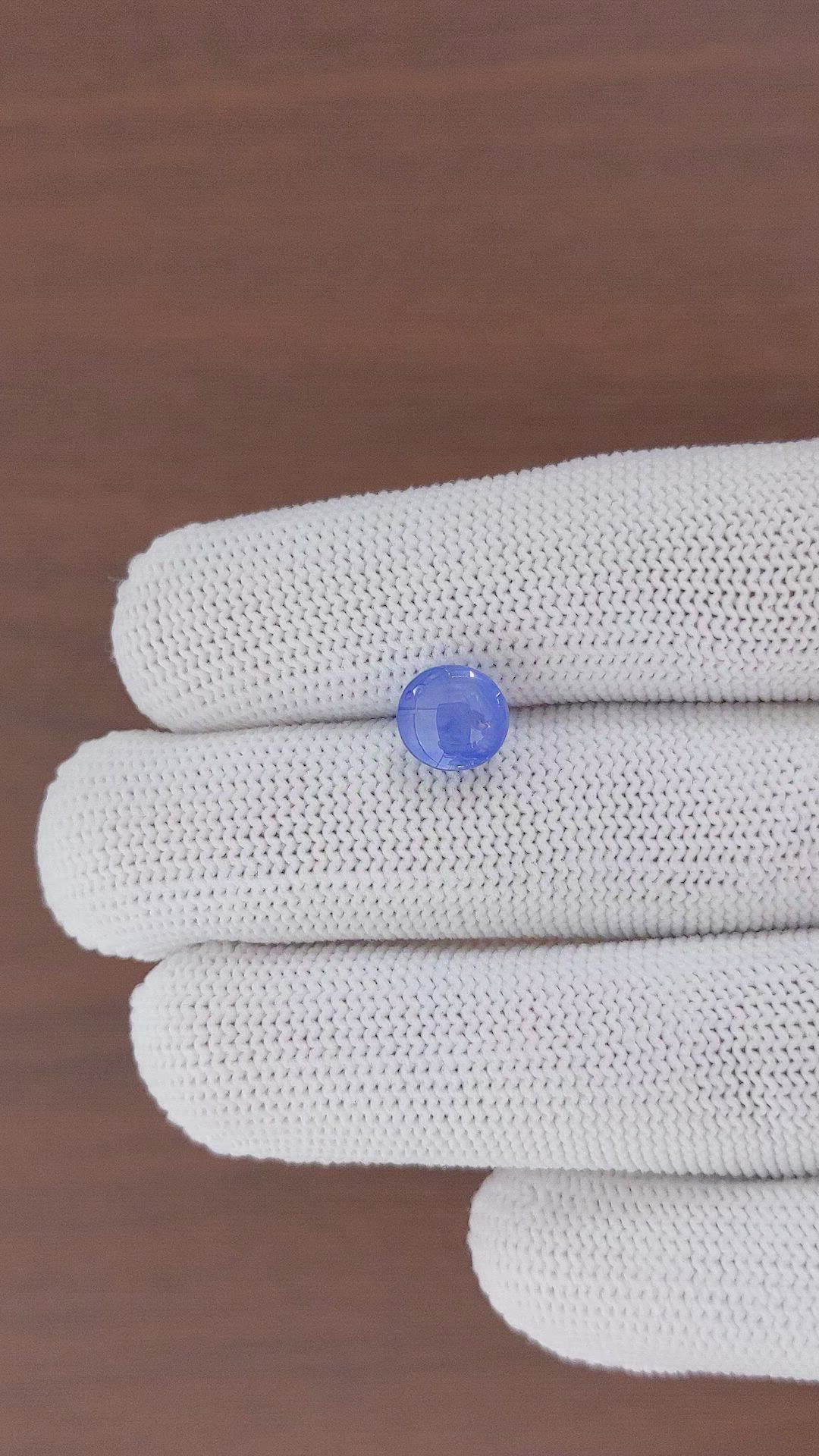3.76 Ct. Blue Star Sapphire from Ceylon (Sri Lanka) Size Video