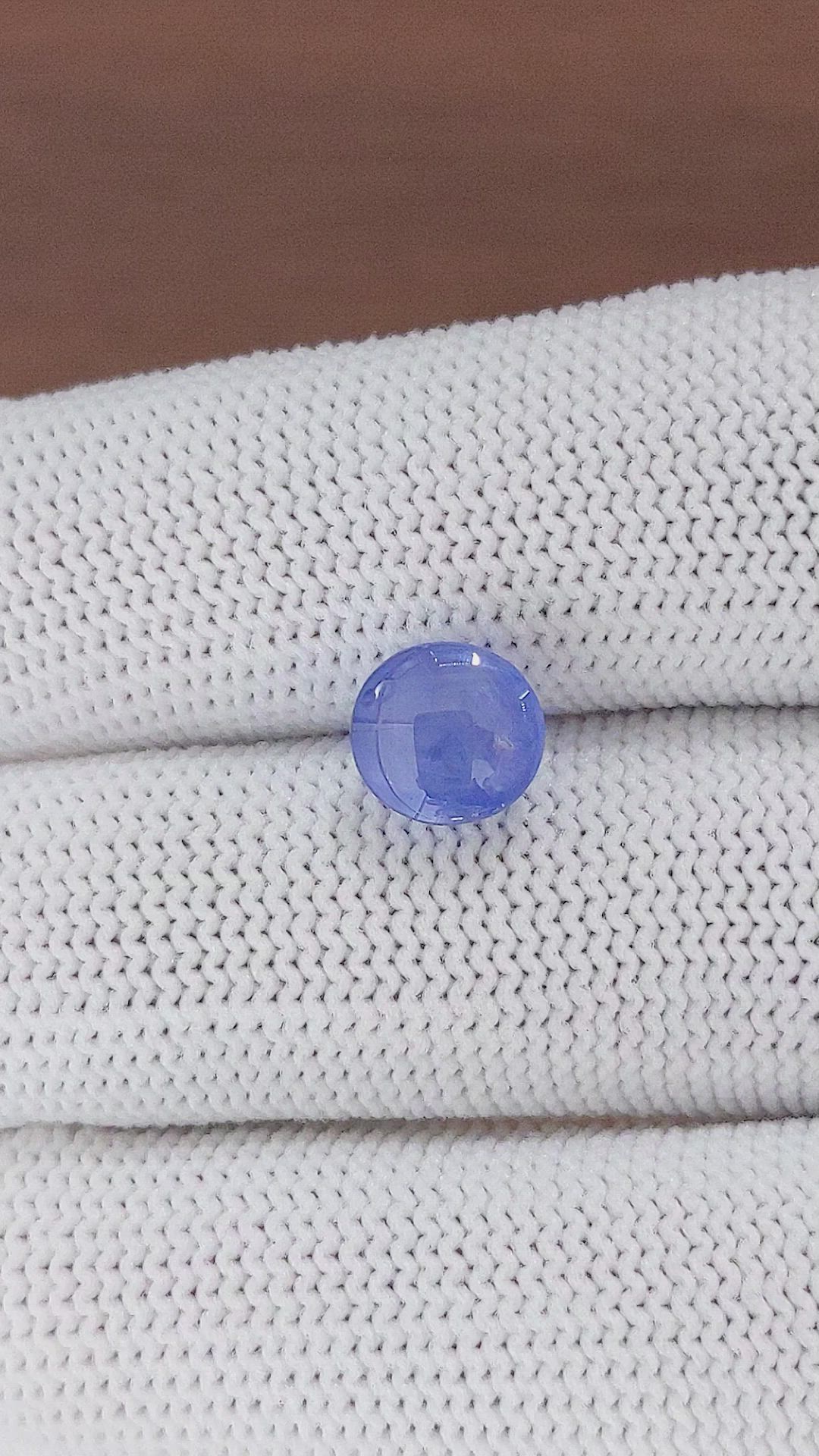 3.76 Ct. Blue Star Sapphire from Ceylon (Sri Lanka) Size Video