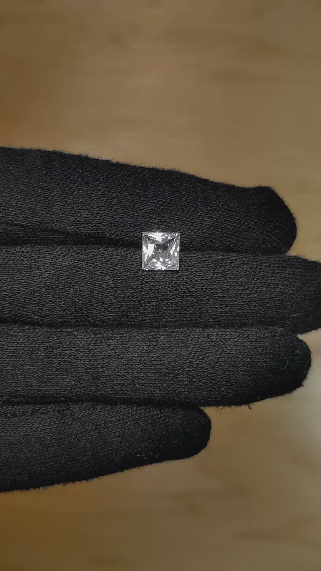 2.01 Ct. White Sapphire from Ceylon (Sri Lanka) Size Video