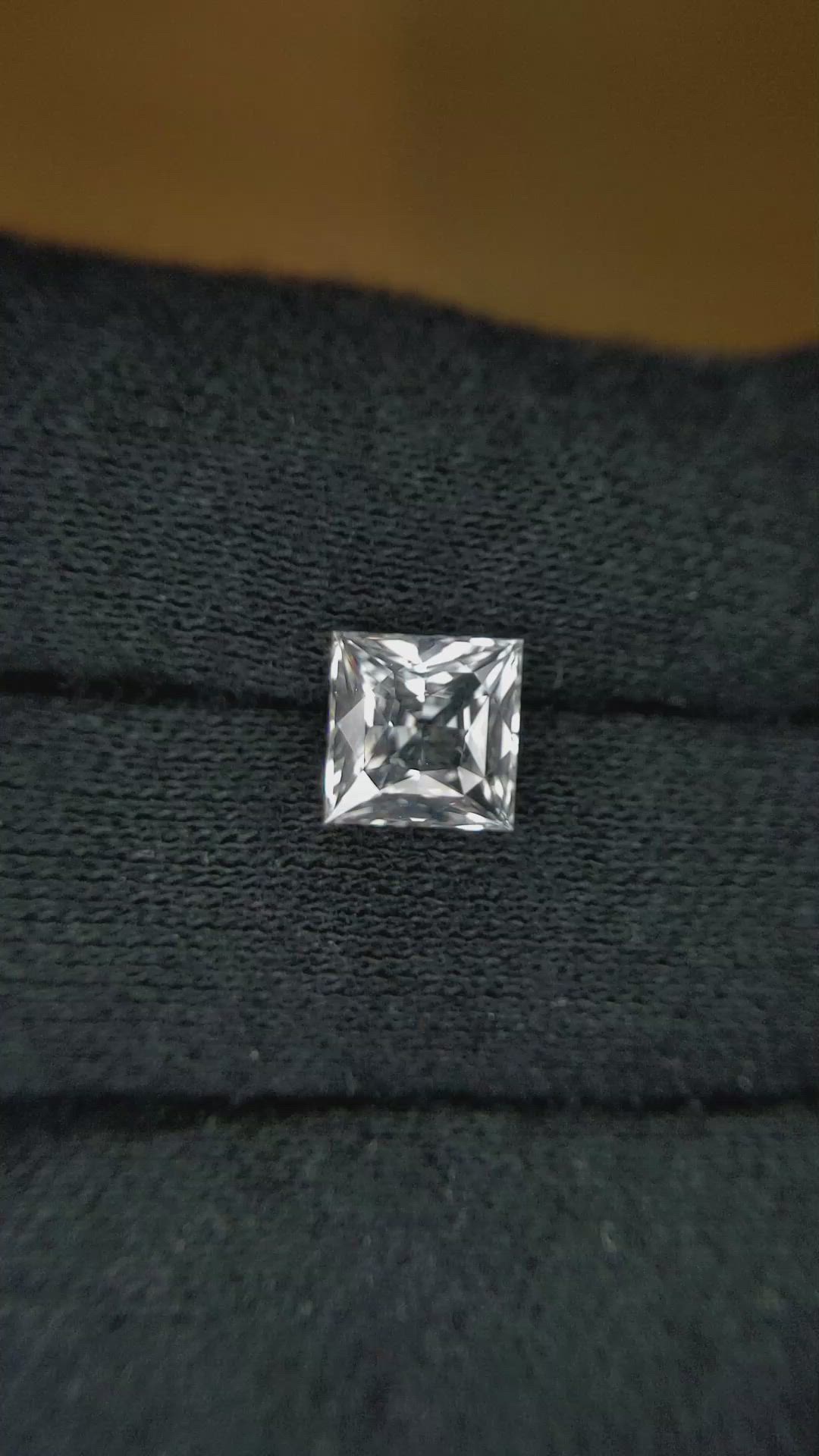 2.01 Ct. White Sapphire from Ceylon (Sri Lanka) Size Video