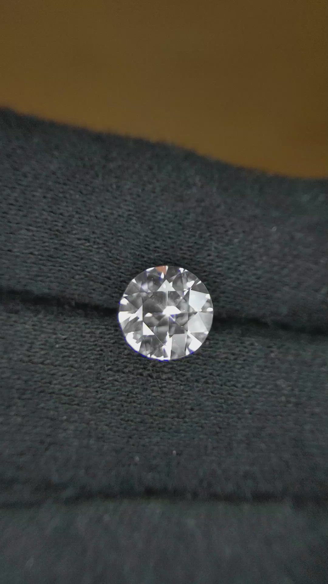 2.39 Ct. White Sapphire from Ceylon (Sri Lanka) Size Video
