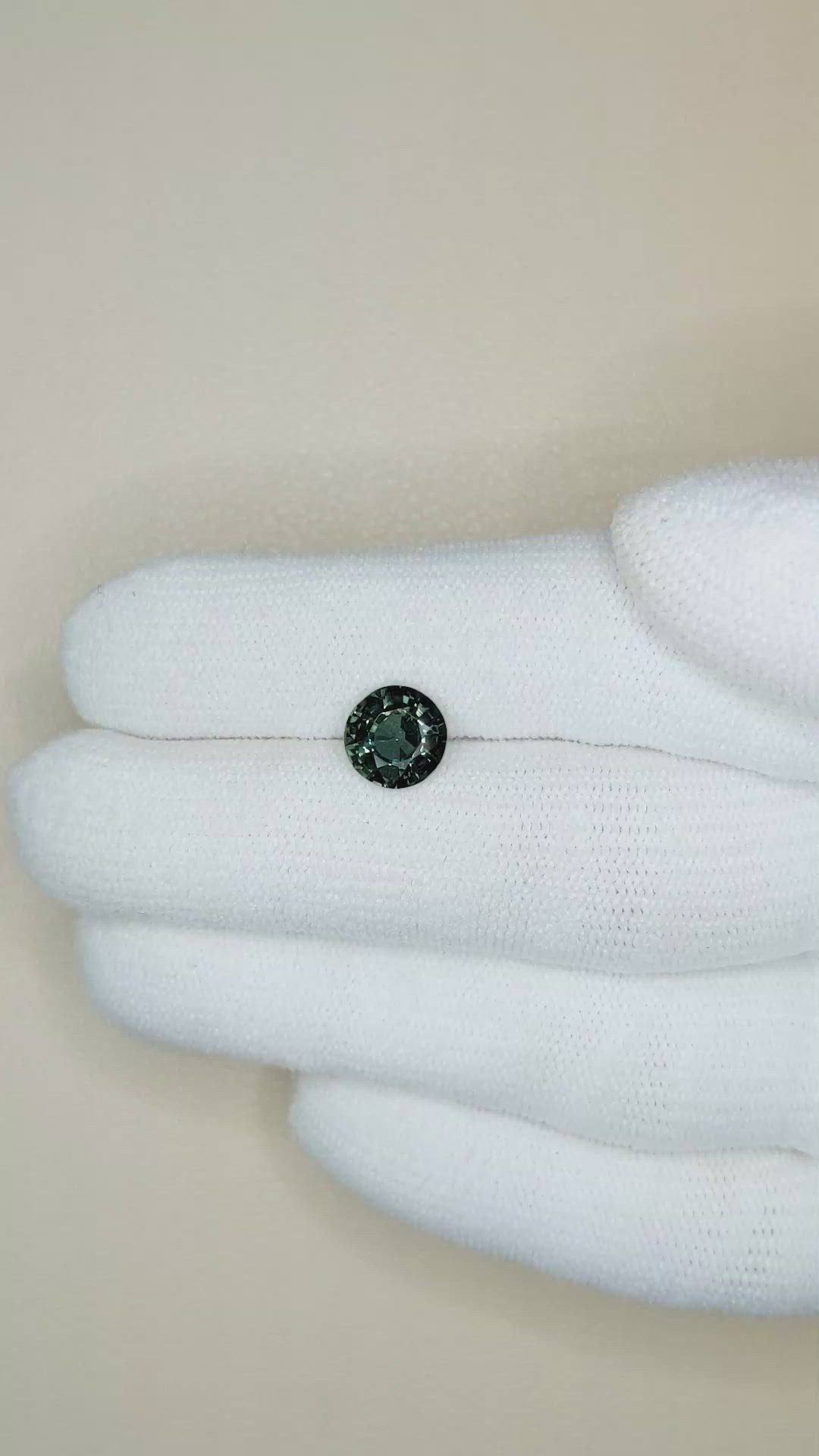 1.74 Ct. Color Change Sapphire from Ceylon (Sri Lanka) Size Video