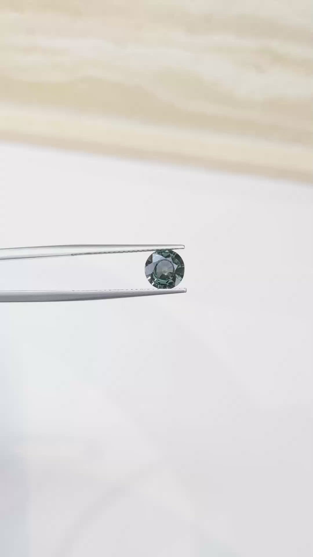1.74 Ct. Color Change Sapphire from Ceylon (Sri Lanka) Size Video