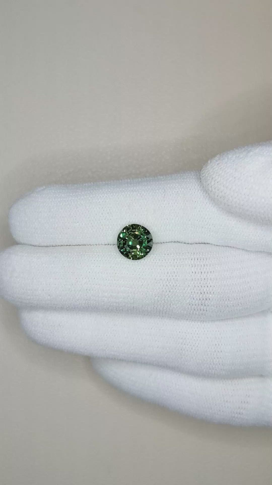 2.29 Ct. Color Change Sapphire from Ceylon (Sri Lanka) Size Video