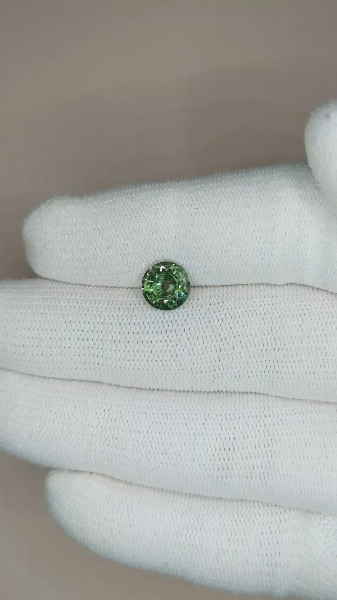 2.13 Ct. Color Change Sapphire from Ceylon (Sri Lanka) Size Video
