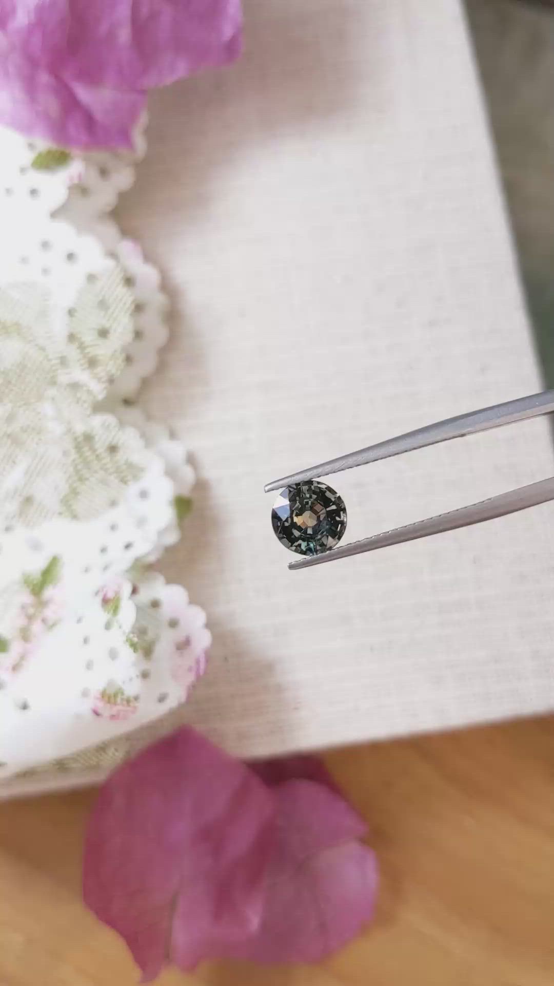 2.13 Ct. Color Change Sapphire from Ceylon (Sri Lanka) Size Video