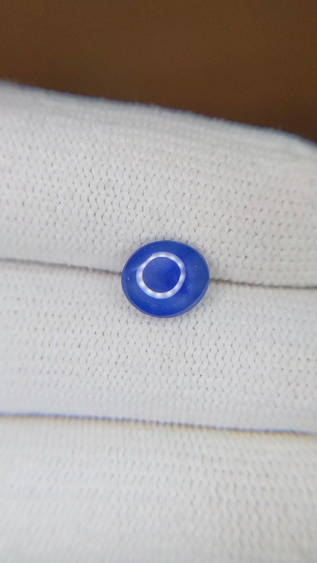 2.09 Ct. Sapphire from Ceylon (Sri Lanka) Size Video