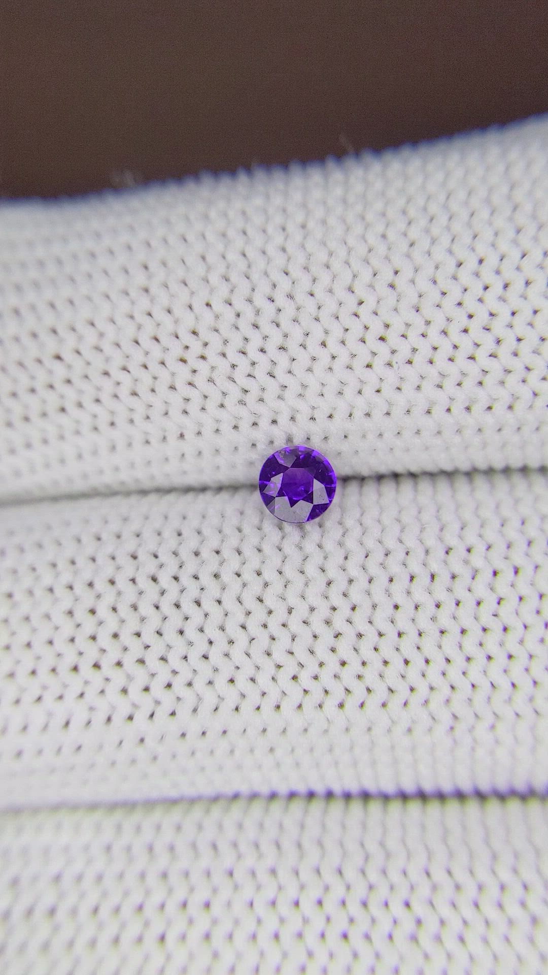 0.32 Ct. Color Change Sapphire from Ceylon (Sri Lanka) Size Video