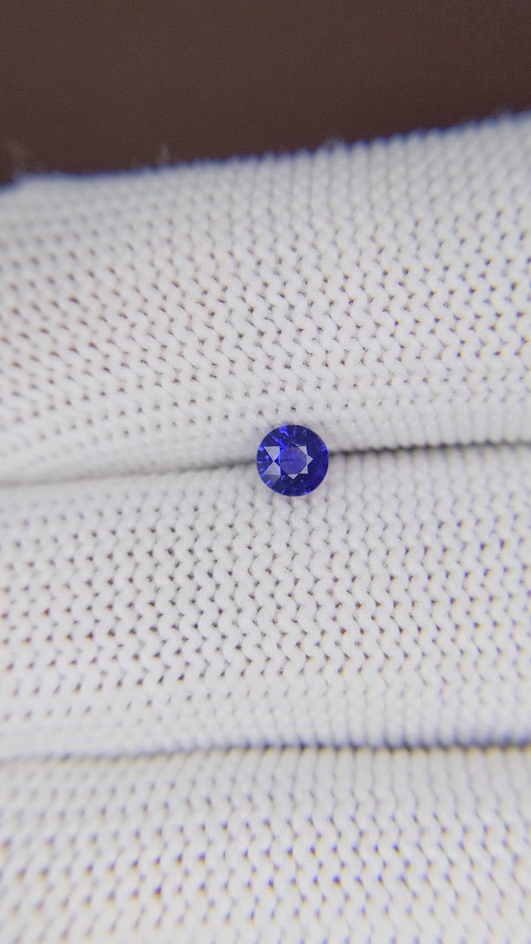0.34 Ct. Color Change Sapphire from Ceylon (Sri Lanka) Size Video