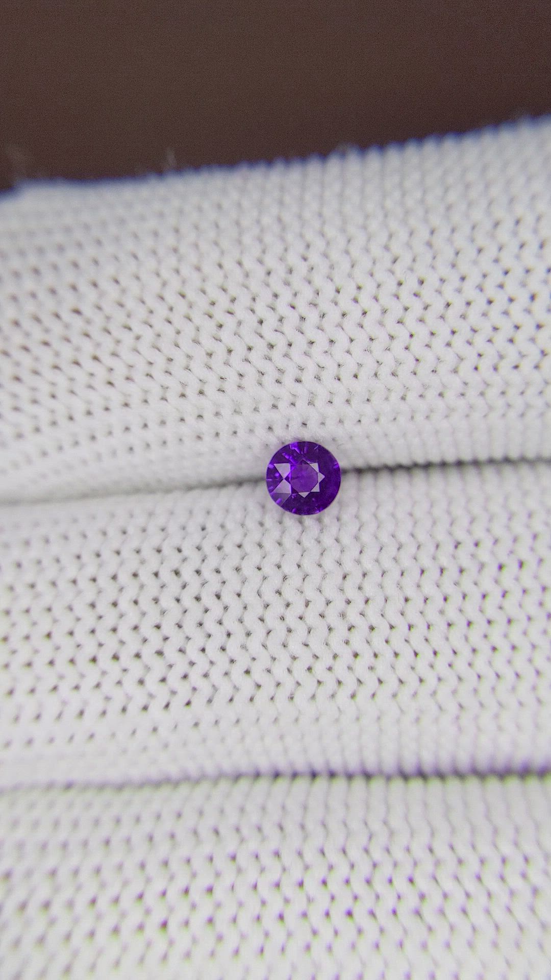 0.34 Ct. Color Change Sapphire from Ceylon (Sri Lanka) Size Video