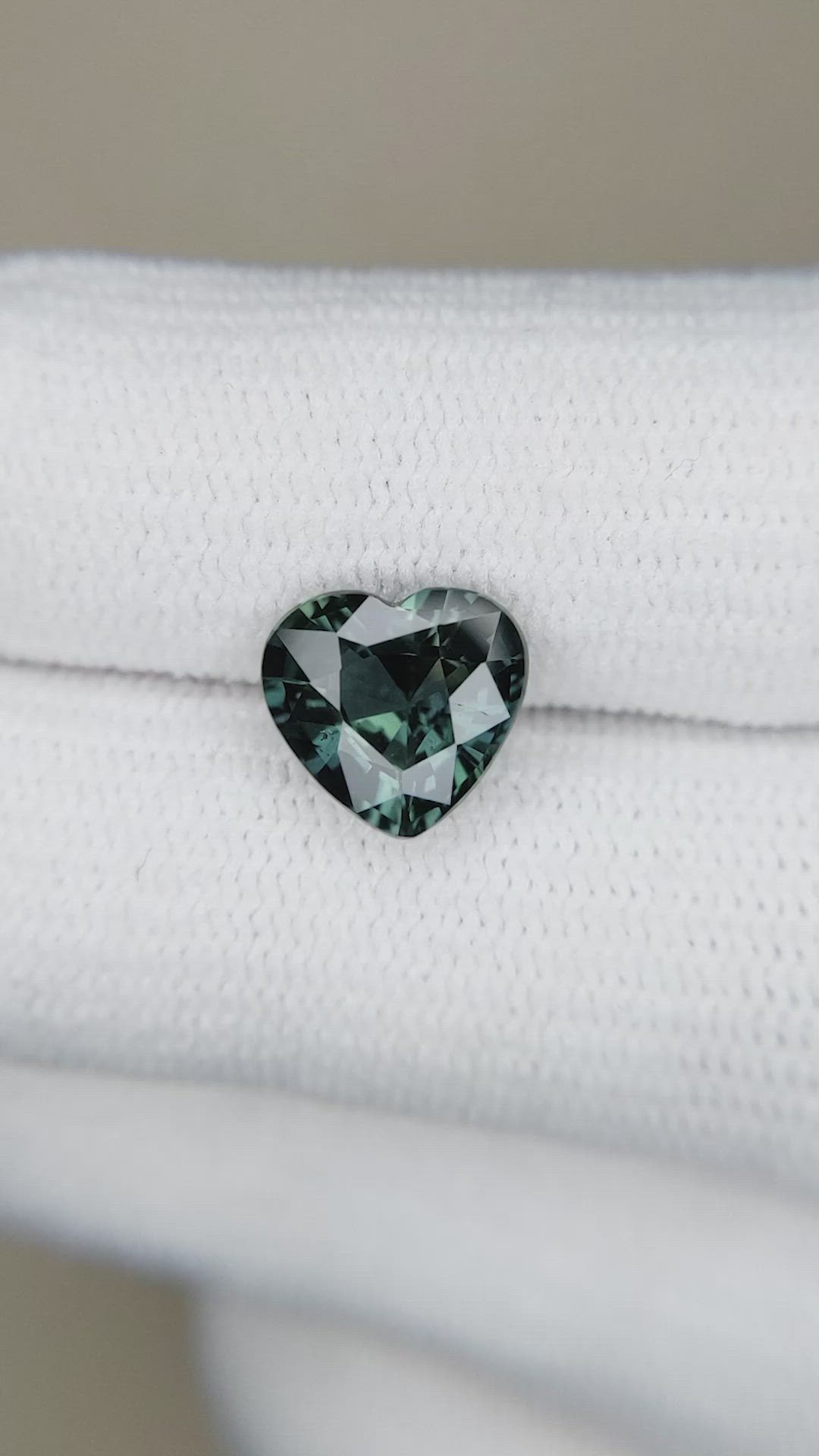 2.31 Ct. Bluish Green Sapphire from Ceylon (Sri Lanka) Size Video
