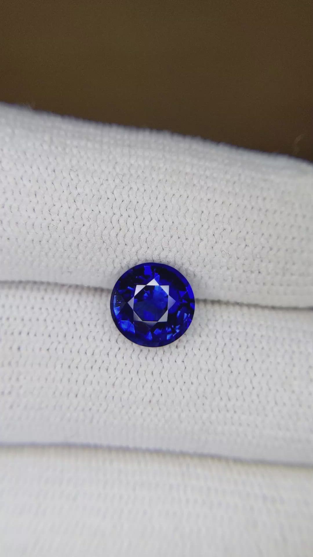 2.53 Ct. Blue Sapphire from Madagascar Size Video