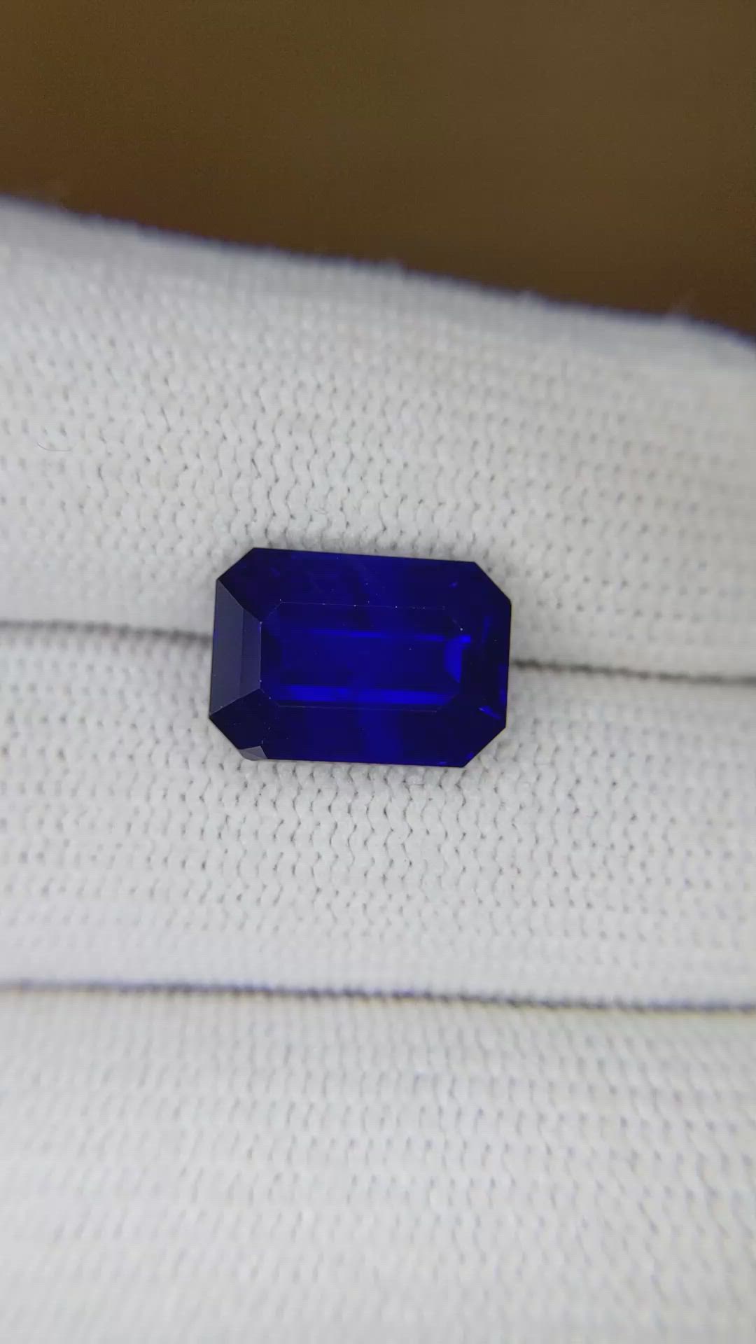 6.03 Ct. Blue Sapphire from Madagascar Size Video