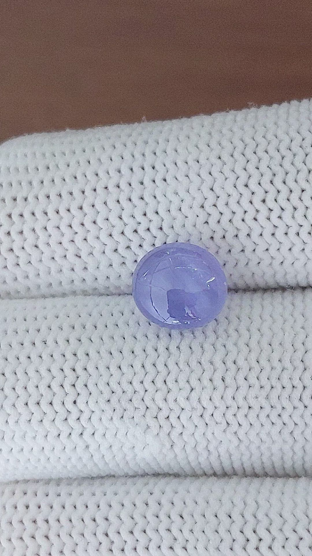 4.44 Ct. Blue Star Sapphire from Ceylon (Sri Lanka) Size Video