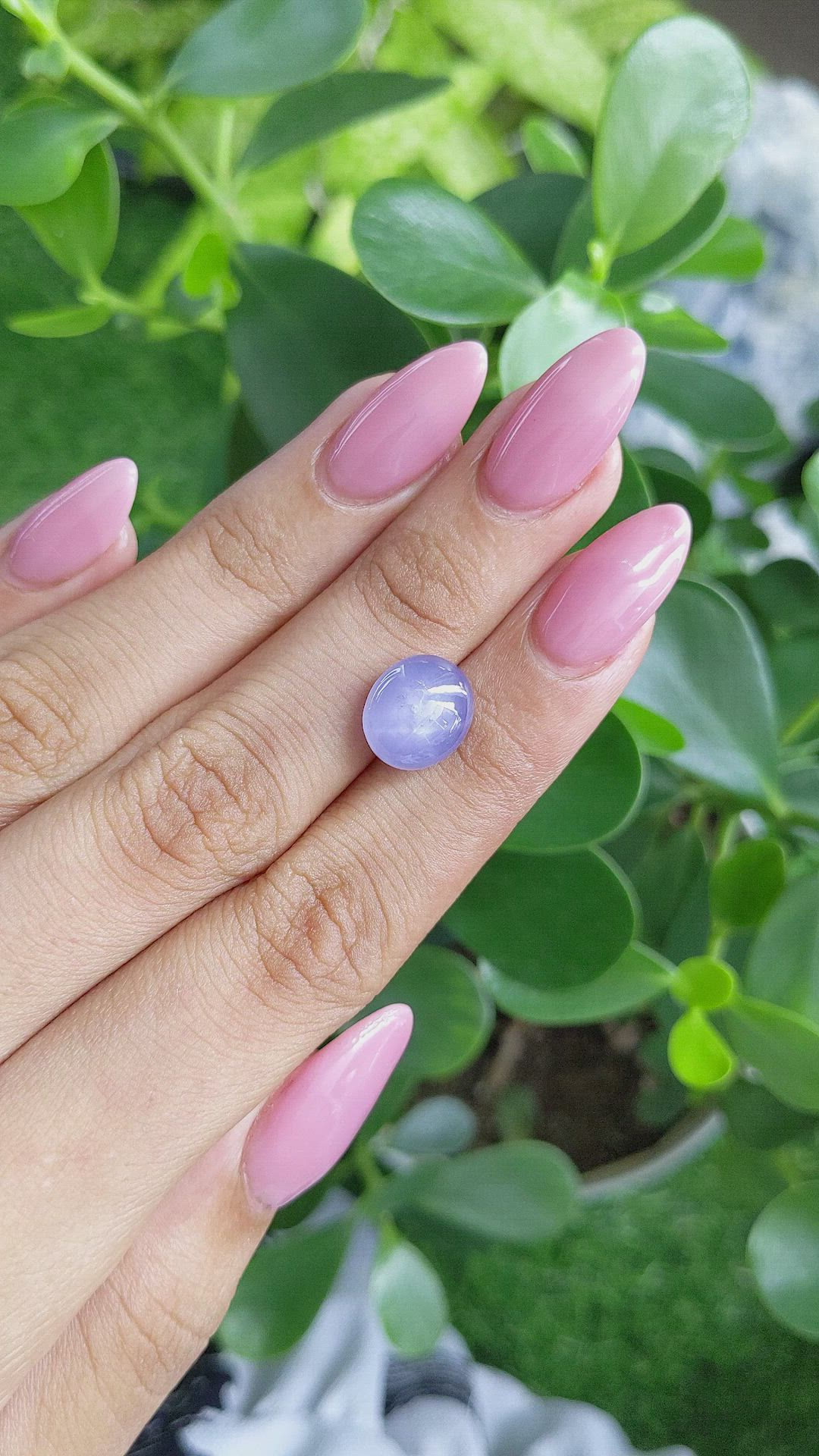 7.91 Ct. Blue Star Sapphire from Ceylon (Sri Lanka) Size Video