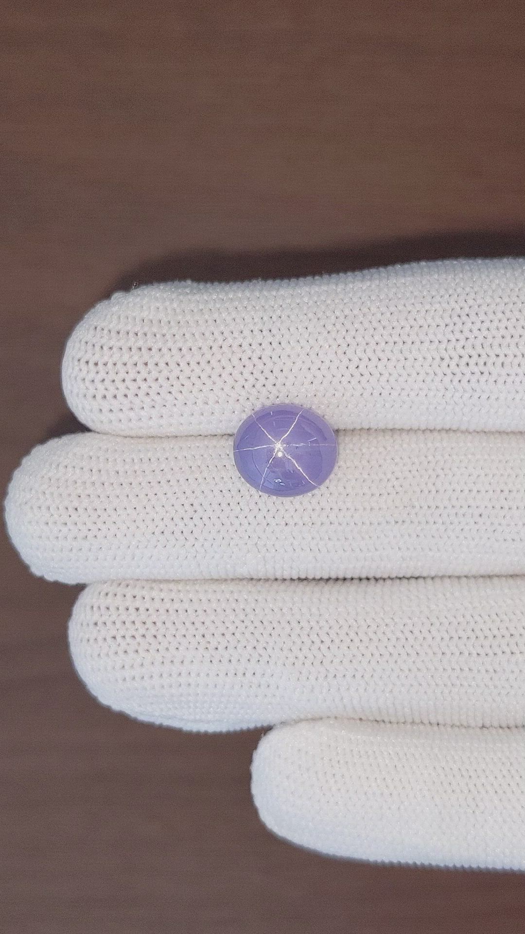 7.91 Ct. Blue Star Sapphire from Ceylon (Sri Lanka) Size Video
