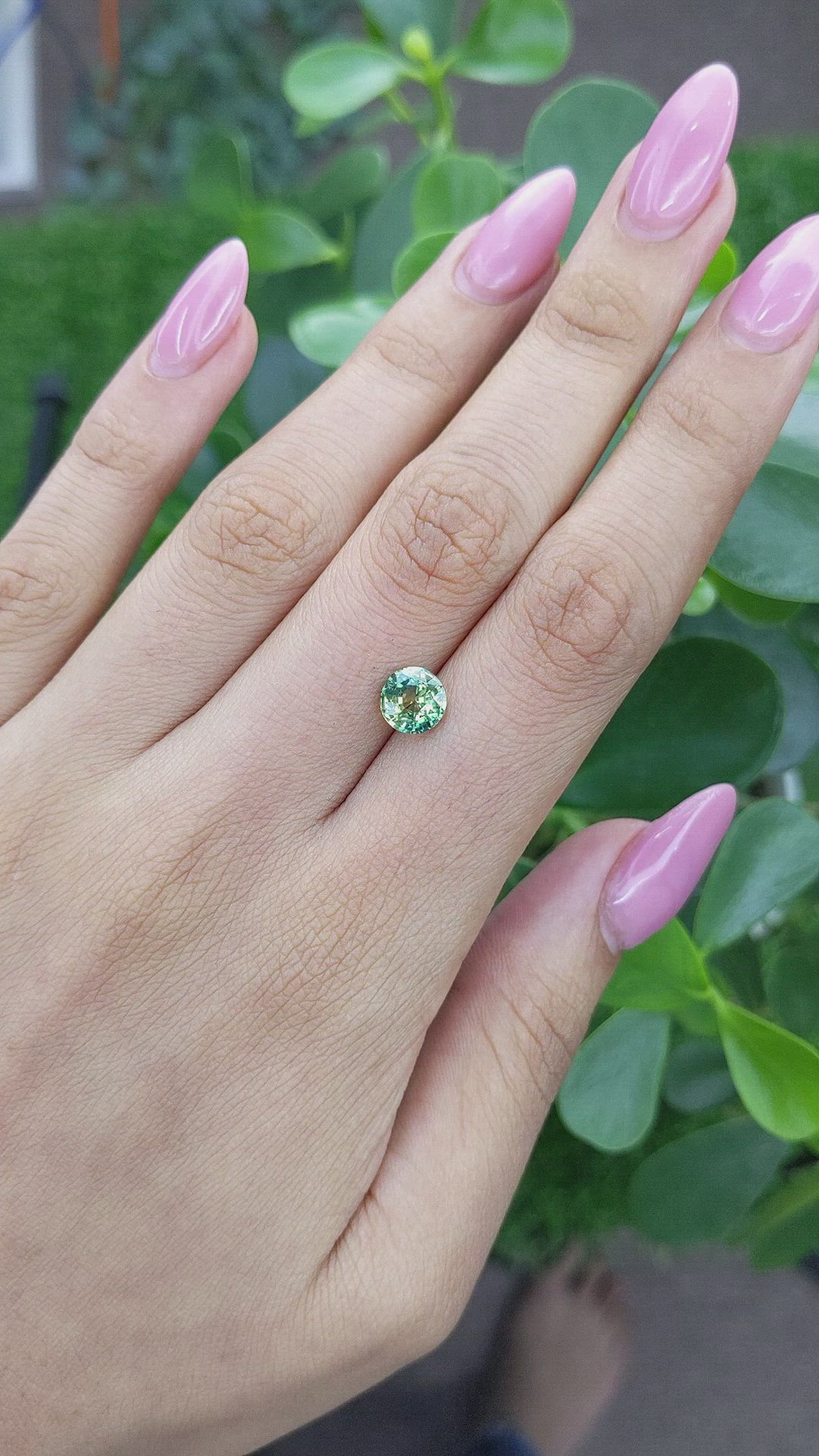 2.07 Ct. Bi Color Sapphire from Madagascar Size Video