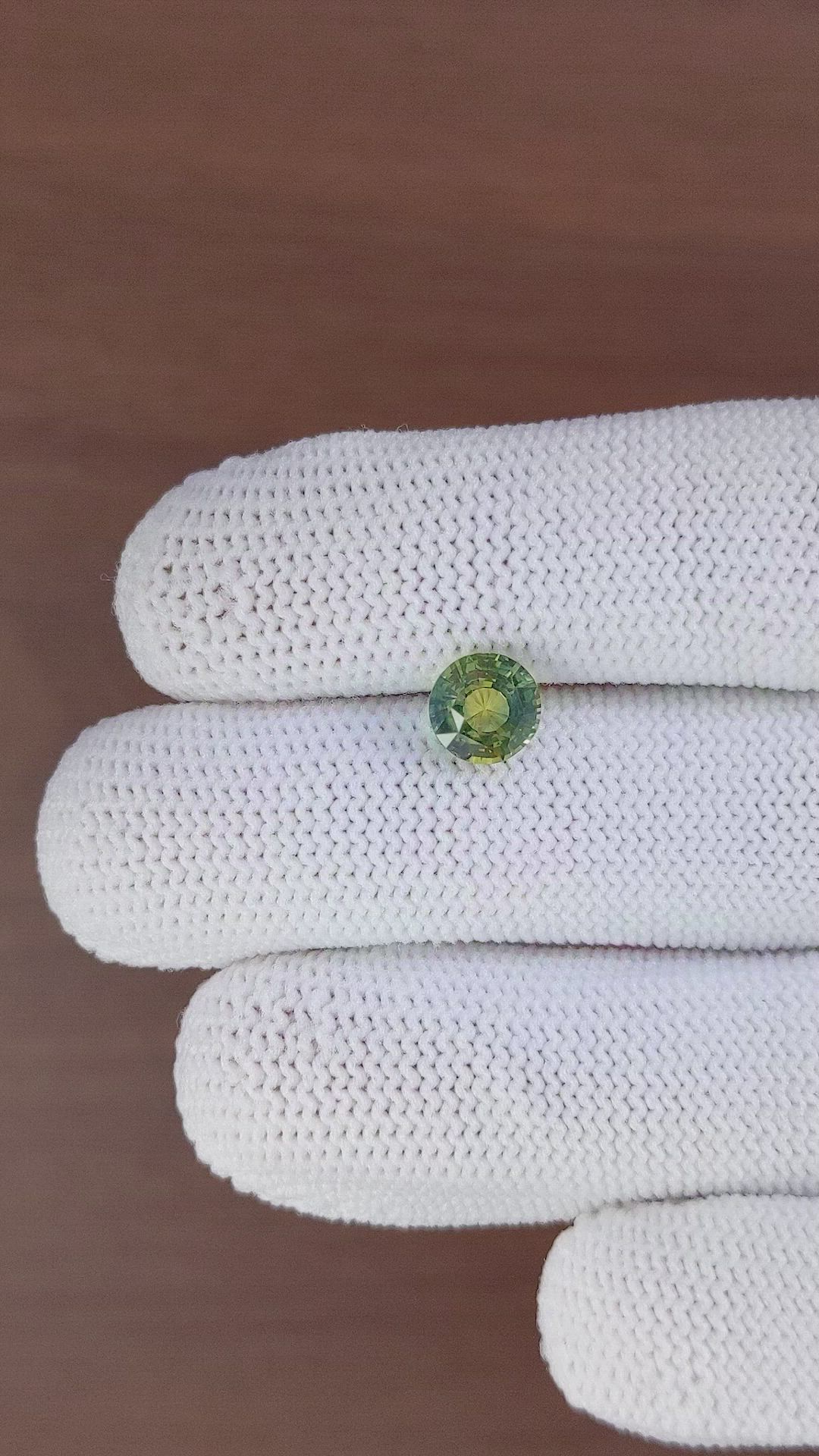 2.07 Ct. Bi Color Sapphire from Madagascar Size Video