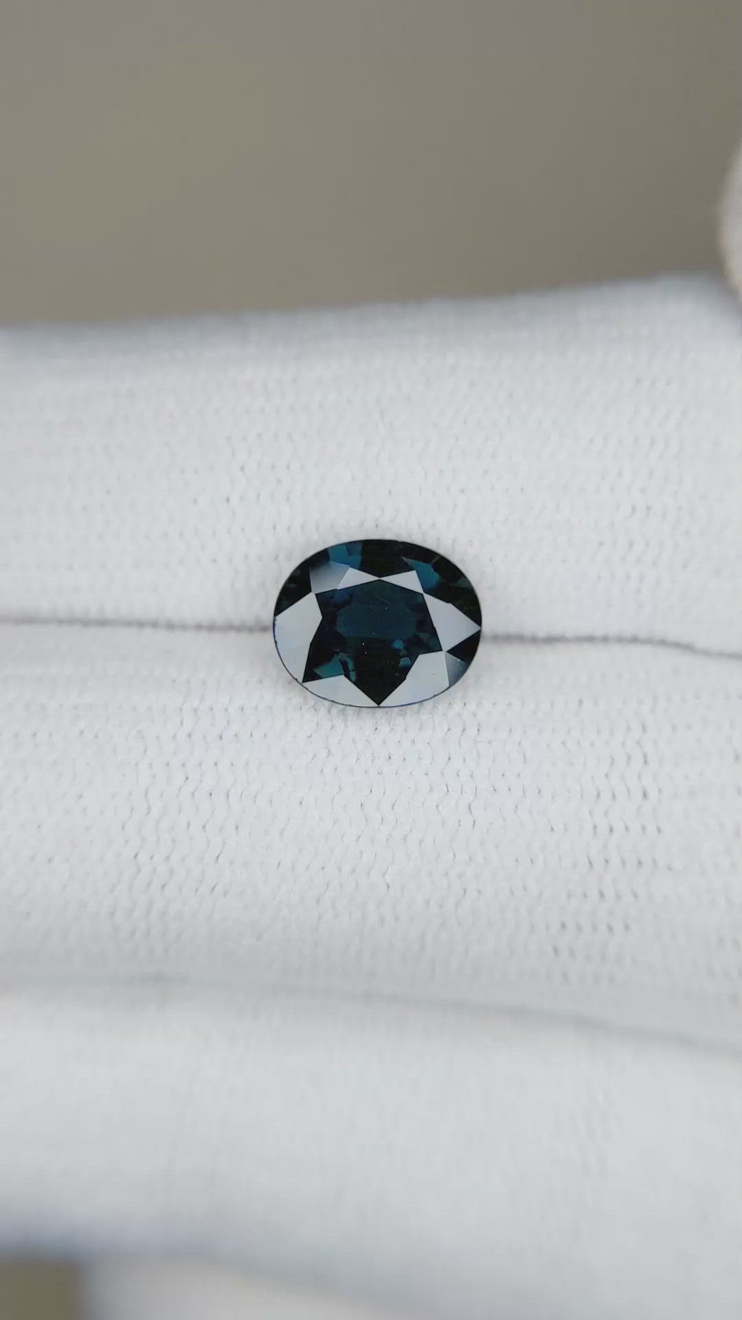 1.74 Ct. Blue Sapphire from Australia Size Video