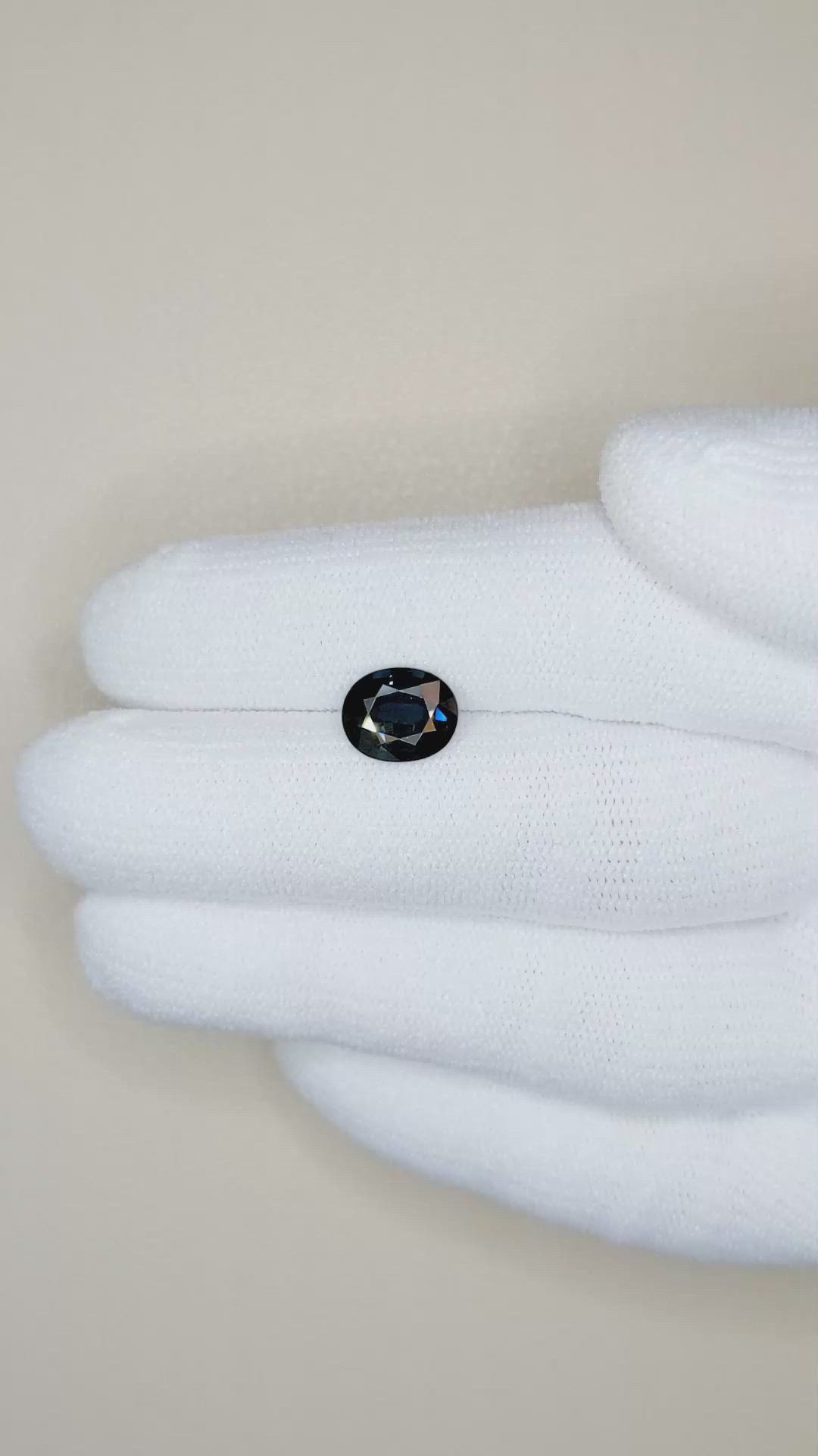 1.74 Ct. Blue Sapphire from Australia Size Video