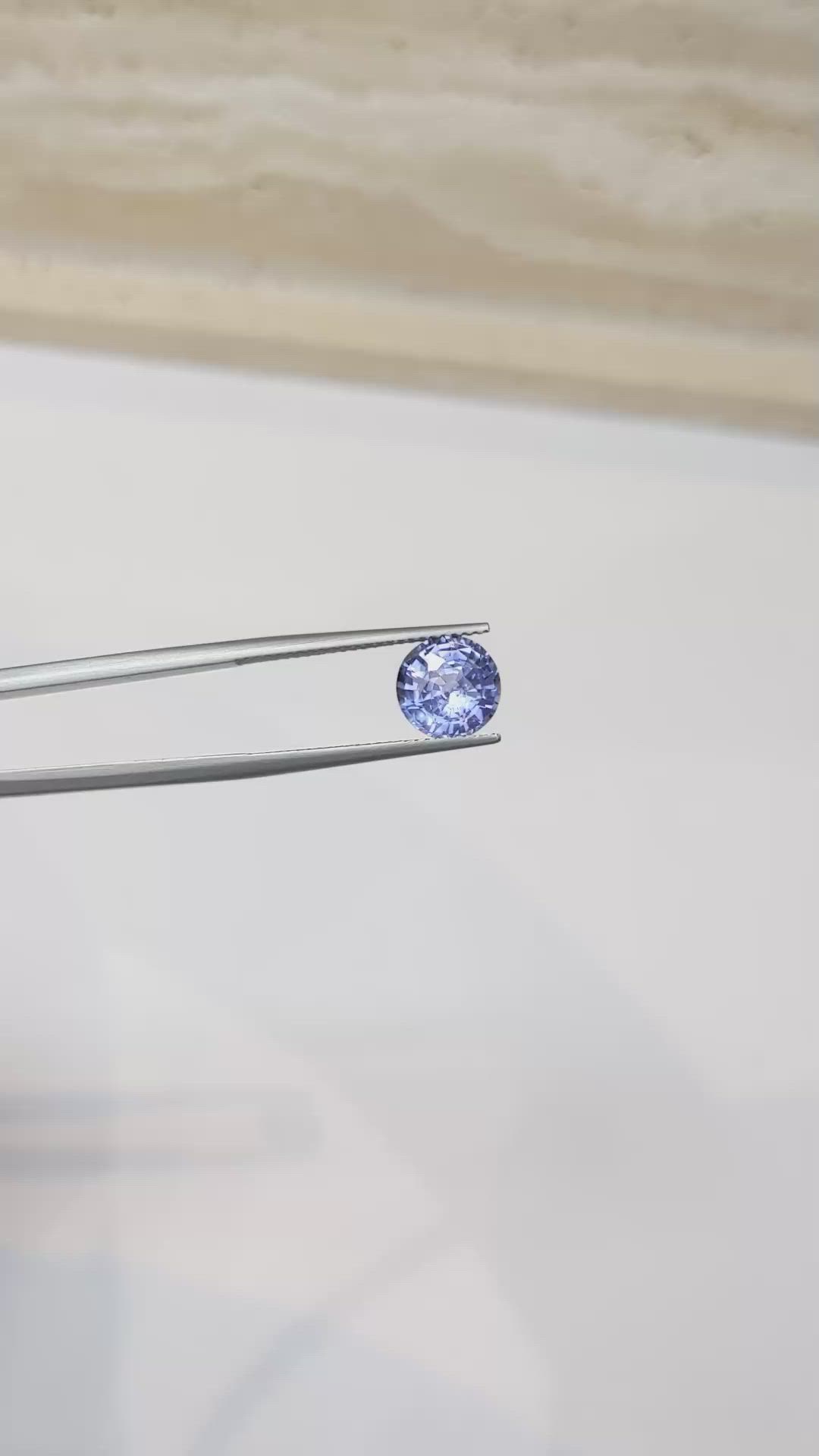 3.05 Ct. Blue Sapphire from Ceylon (Sri Lanka) Size Video