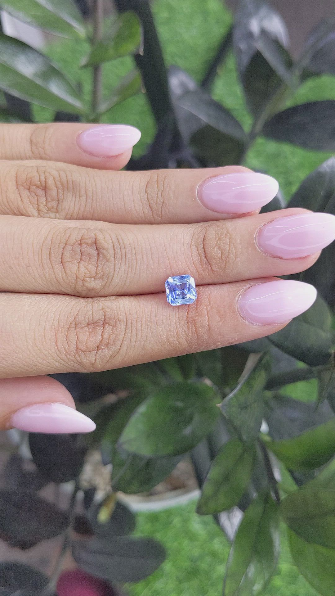 2.16 Ct. Sapphire from Madagascar Size Video