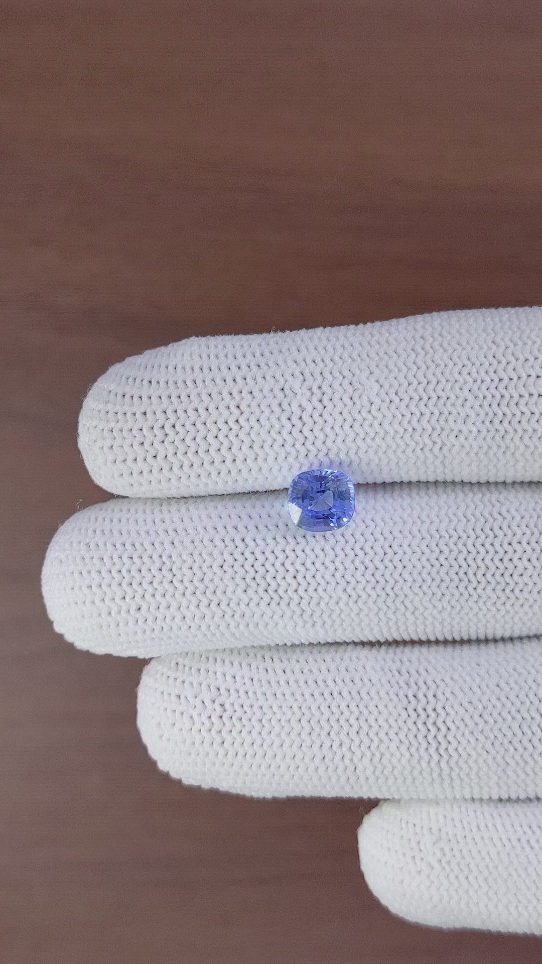 2.44 Ct. Blue Sapphire from Madagascar Size Video
