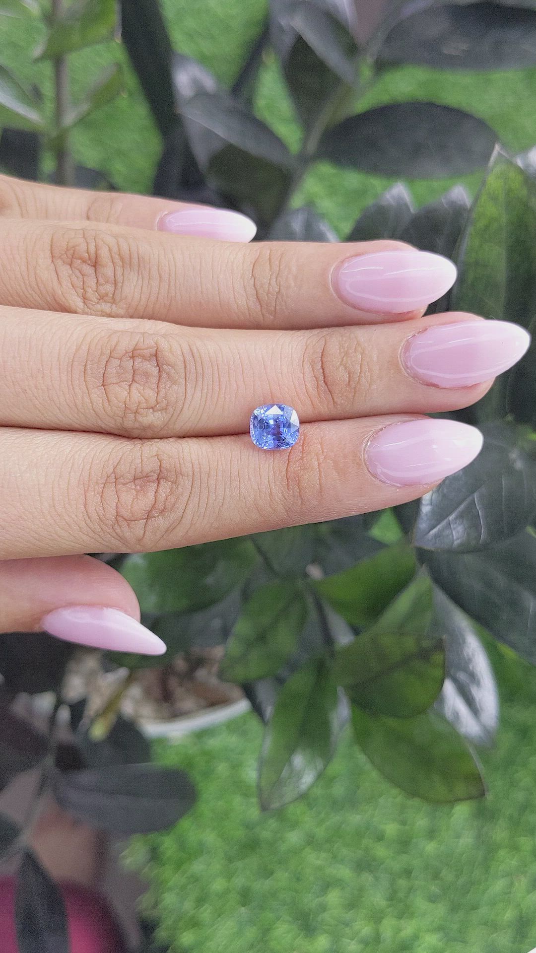 2.44 Ct. Blue Sapphire from Madagascar Size Video