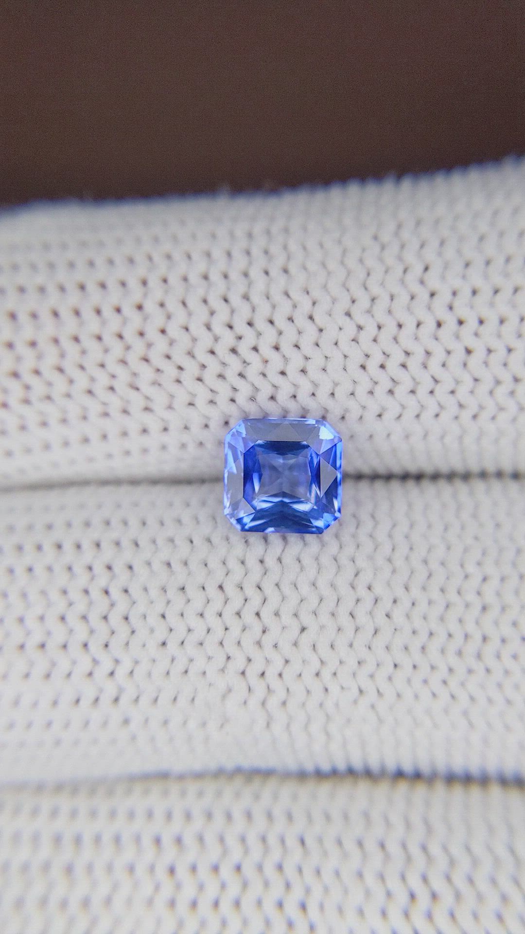 1.66 Ct. Blue Sapphire from Madagascar Size Video