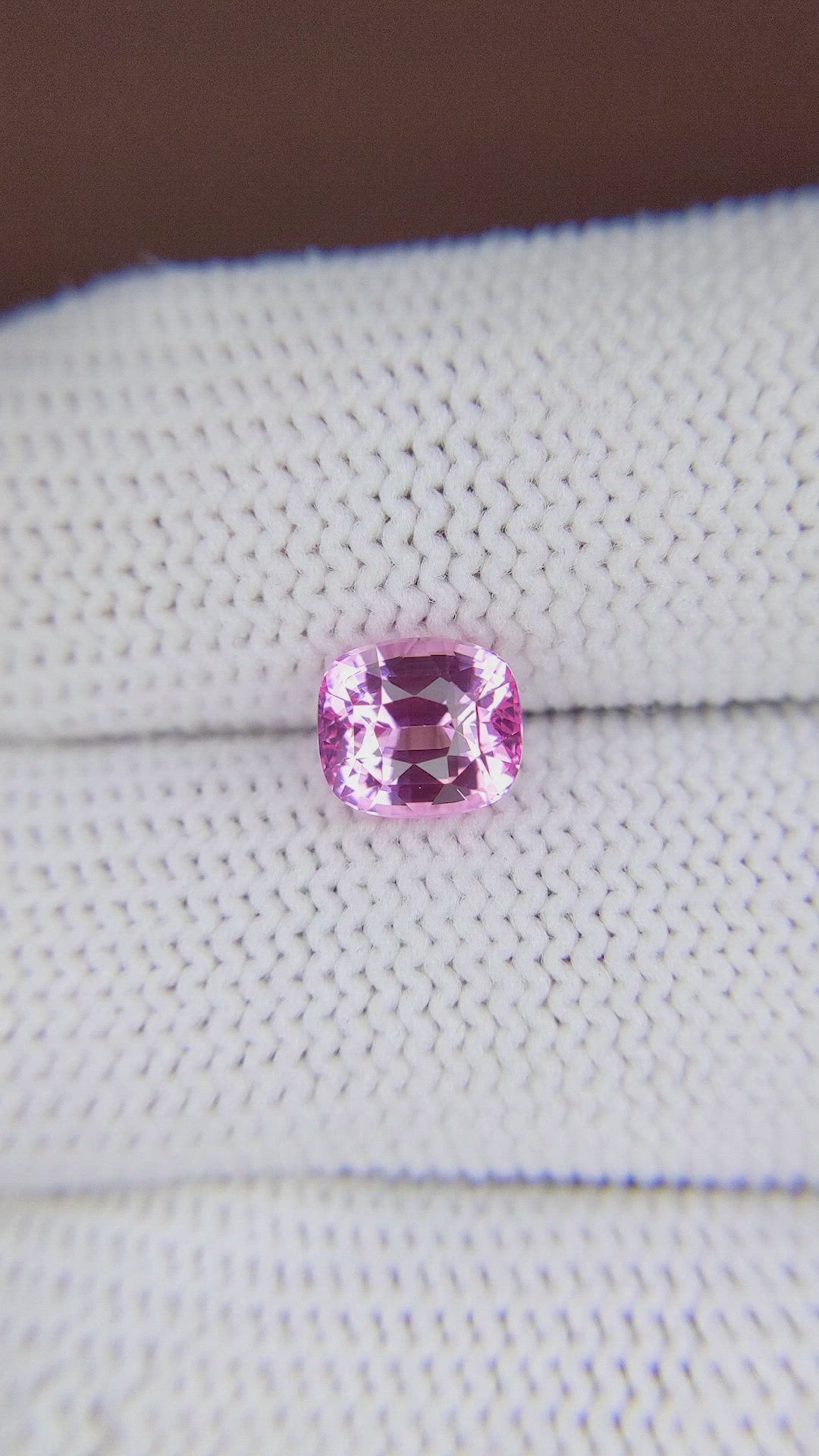 2.14 Ct. Pink Sapphire from Ceylon (Sri Lanka) Size Video