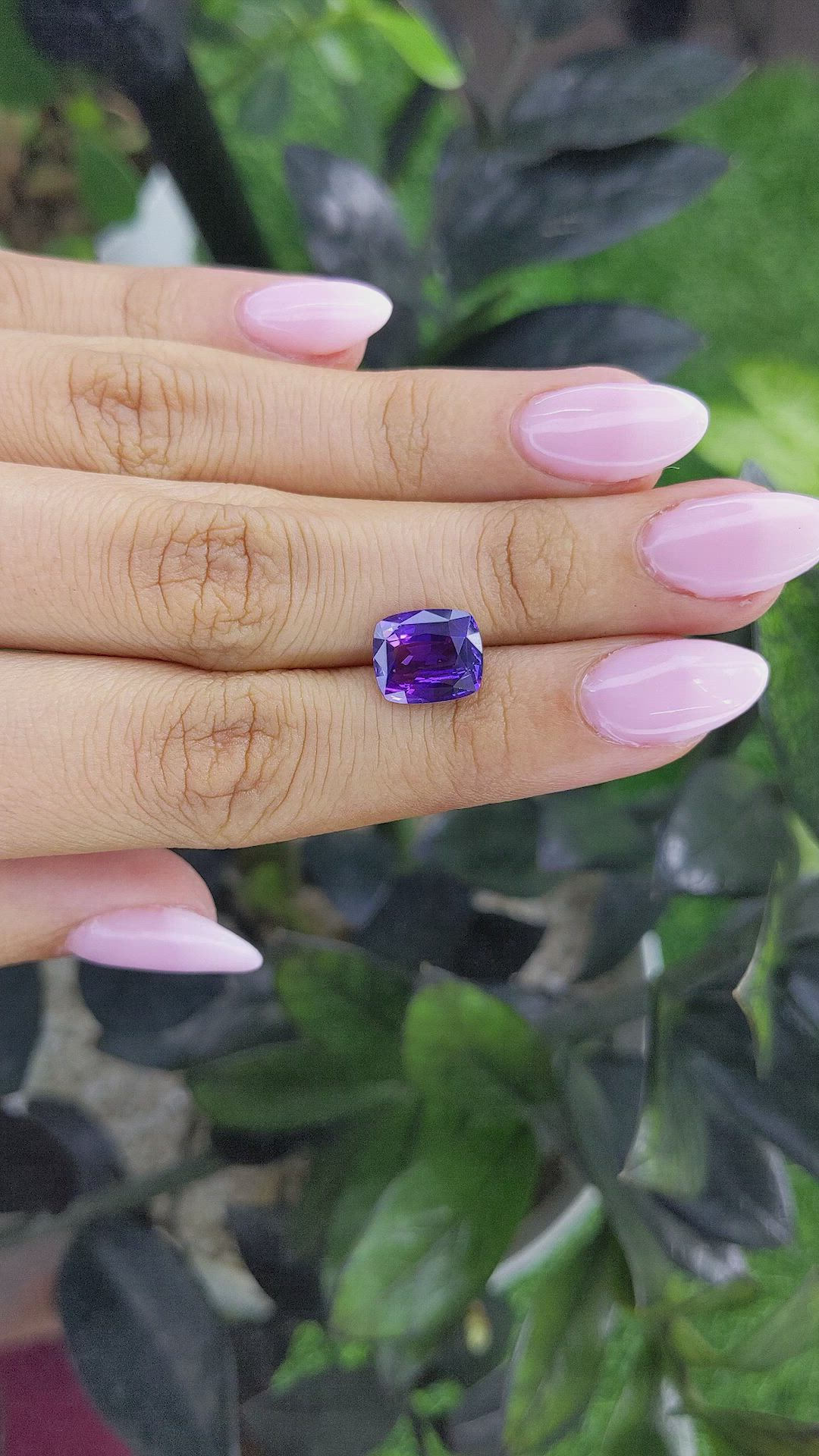 4.04 Ct. Bi Color Sapphire from Madagascar Size Video