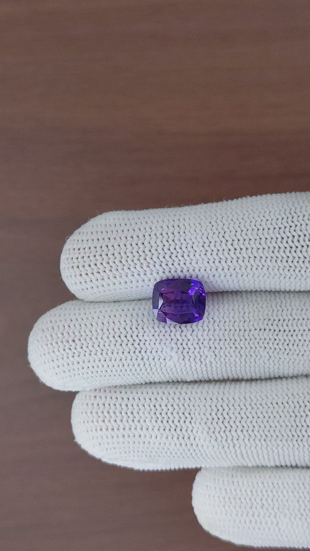 4.04 Ct. Bi Color Sapphire from Madagascar Size Video