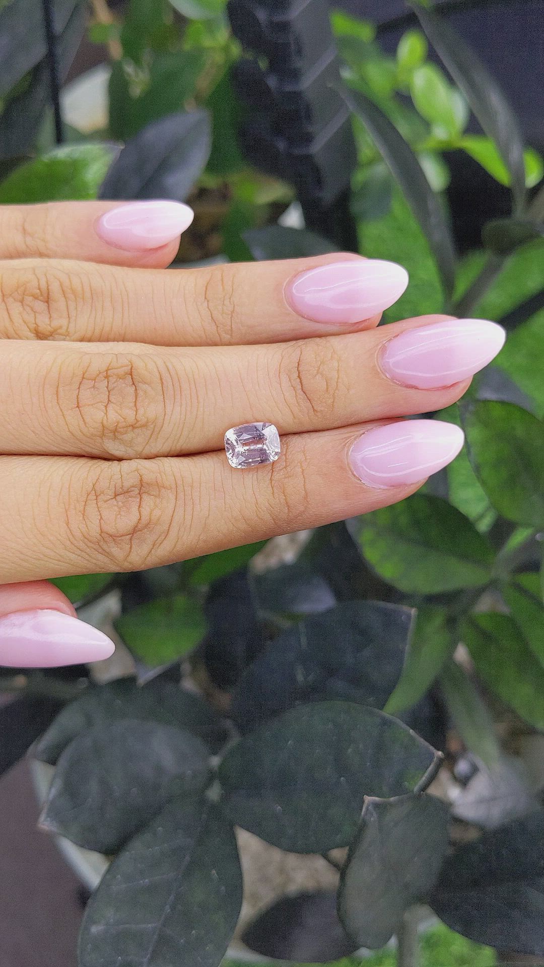 2.23 Ct. Peach Sapphire from Madagascar Size Video