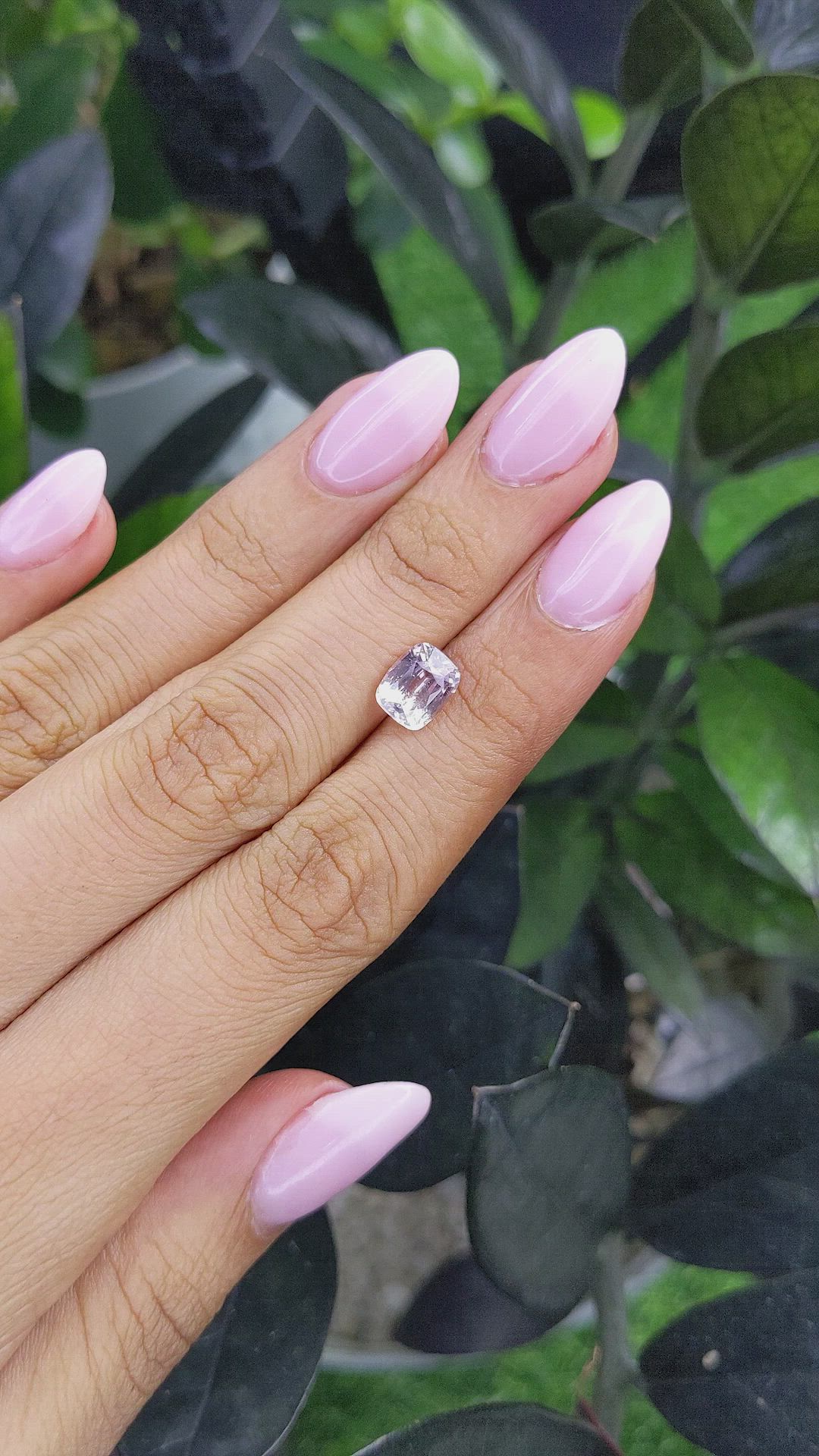 2.23 Ct. Peach Sapphire from Madagascar Size Video