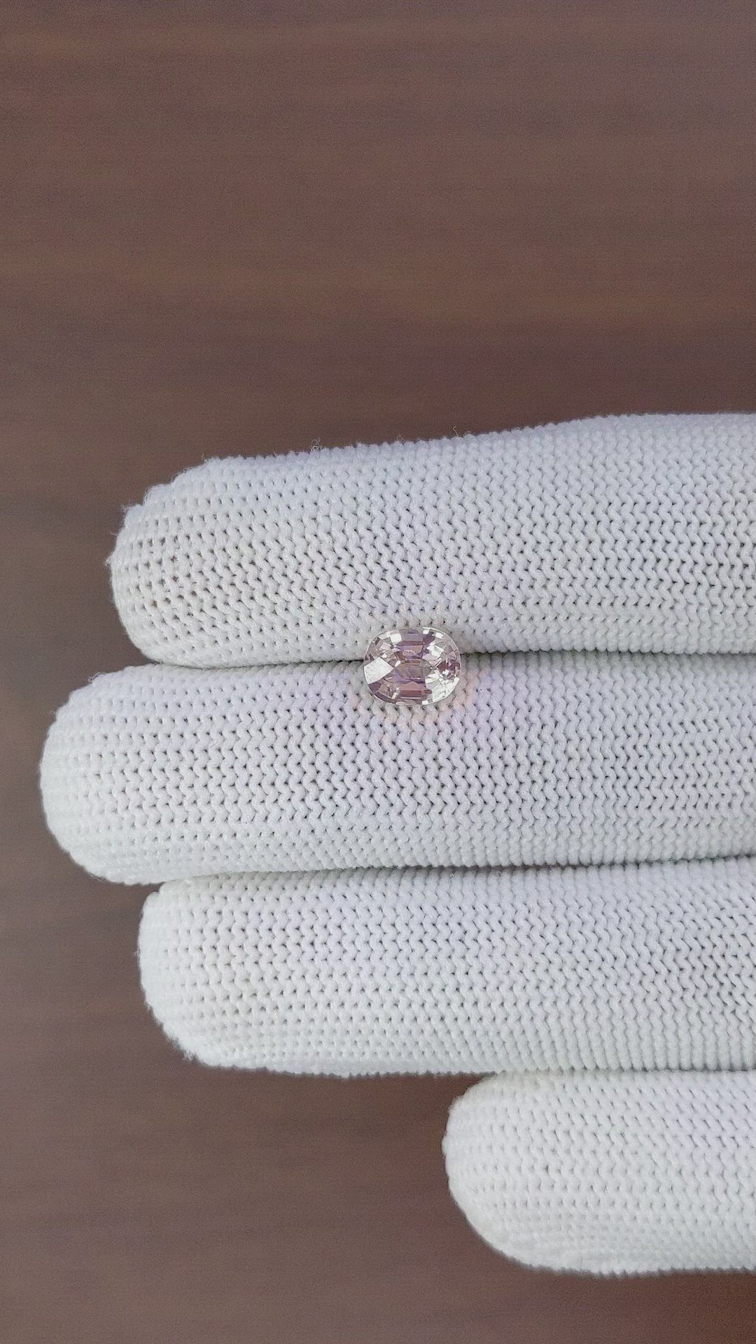 1.63 Ct. Pink Sapphire from Ceylon (Sri Lanka) Size Video