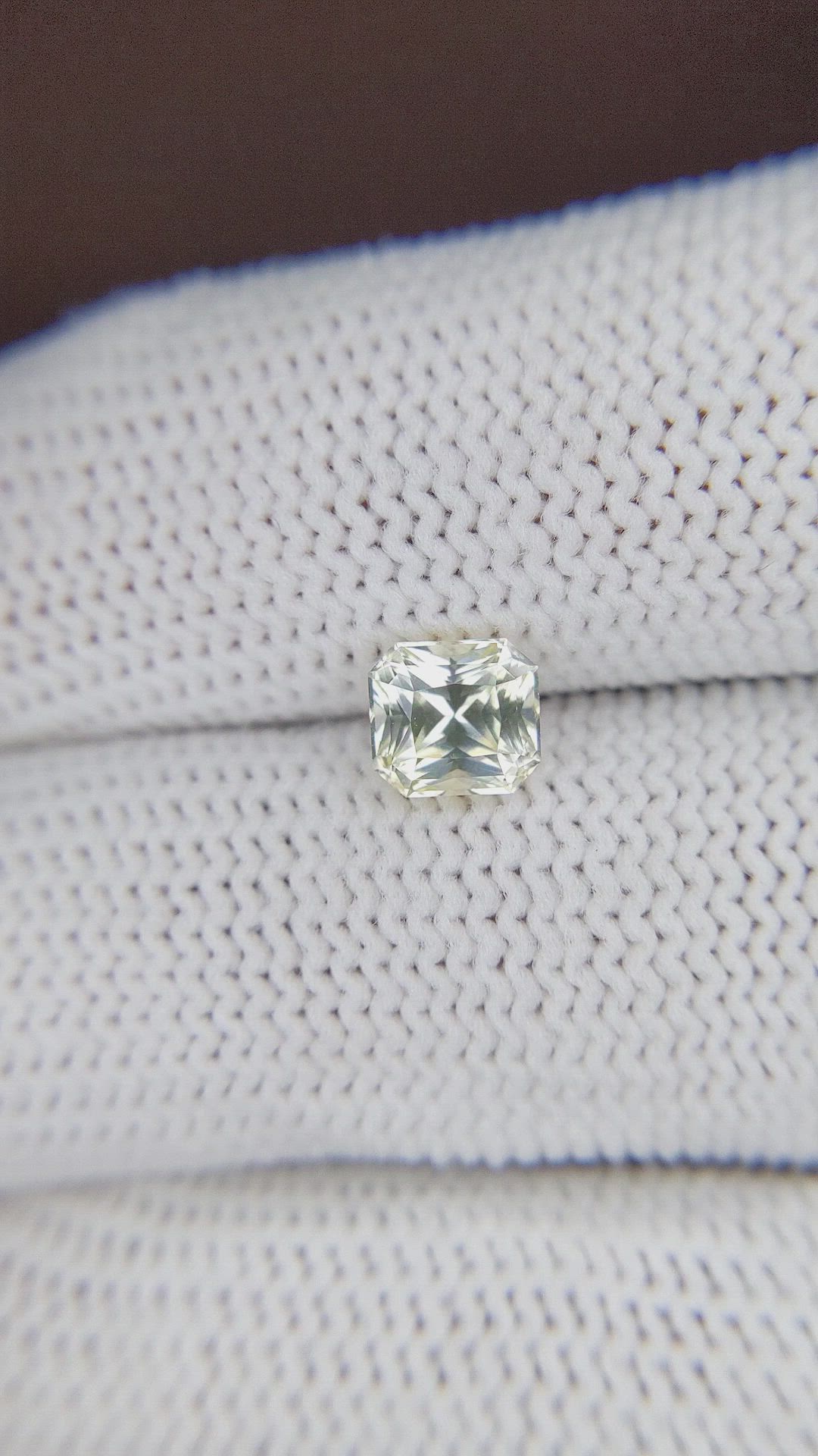 1.39 Ct. Yellow Sapphire from Ceylon (Sri Lanka) Size Video