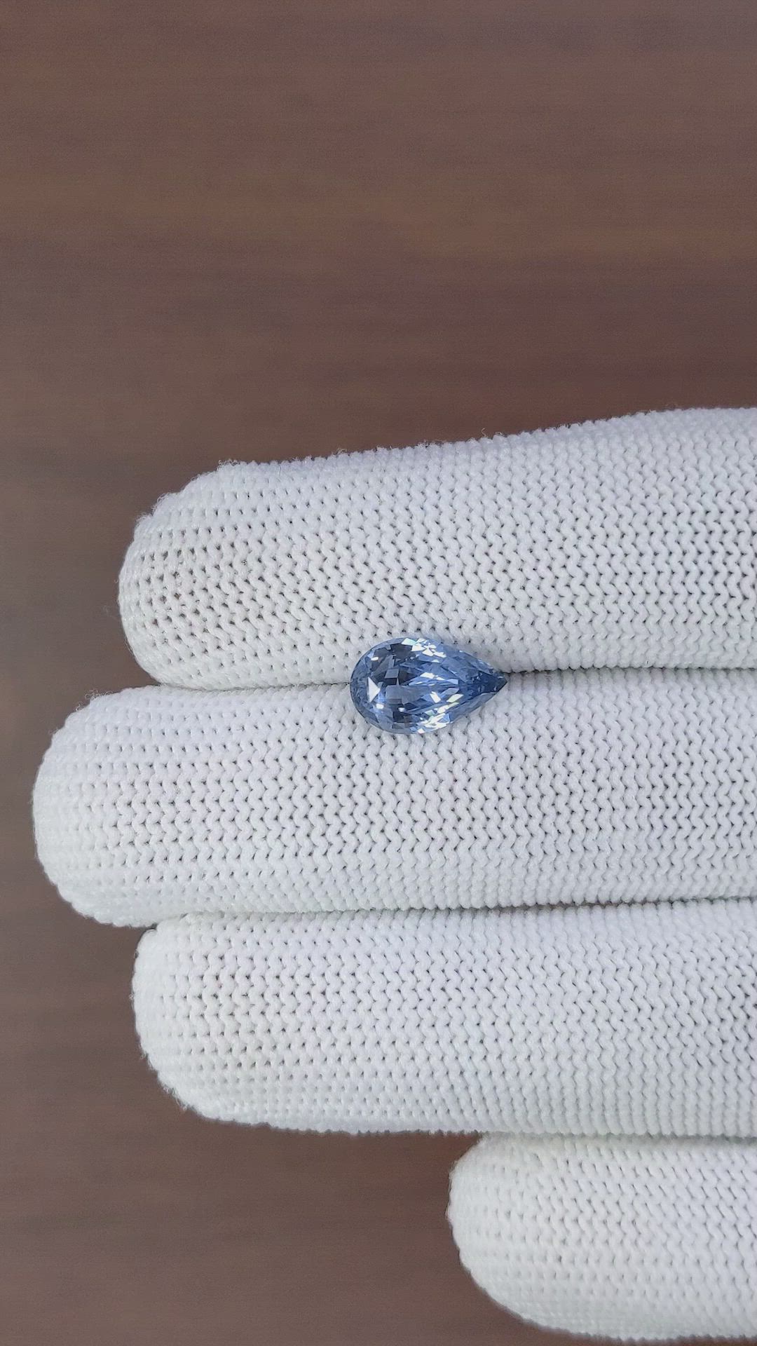 2.57 Ct. Blue Sapphire from Ceylon (Sri Lanka) Size Video