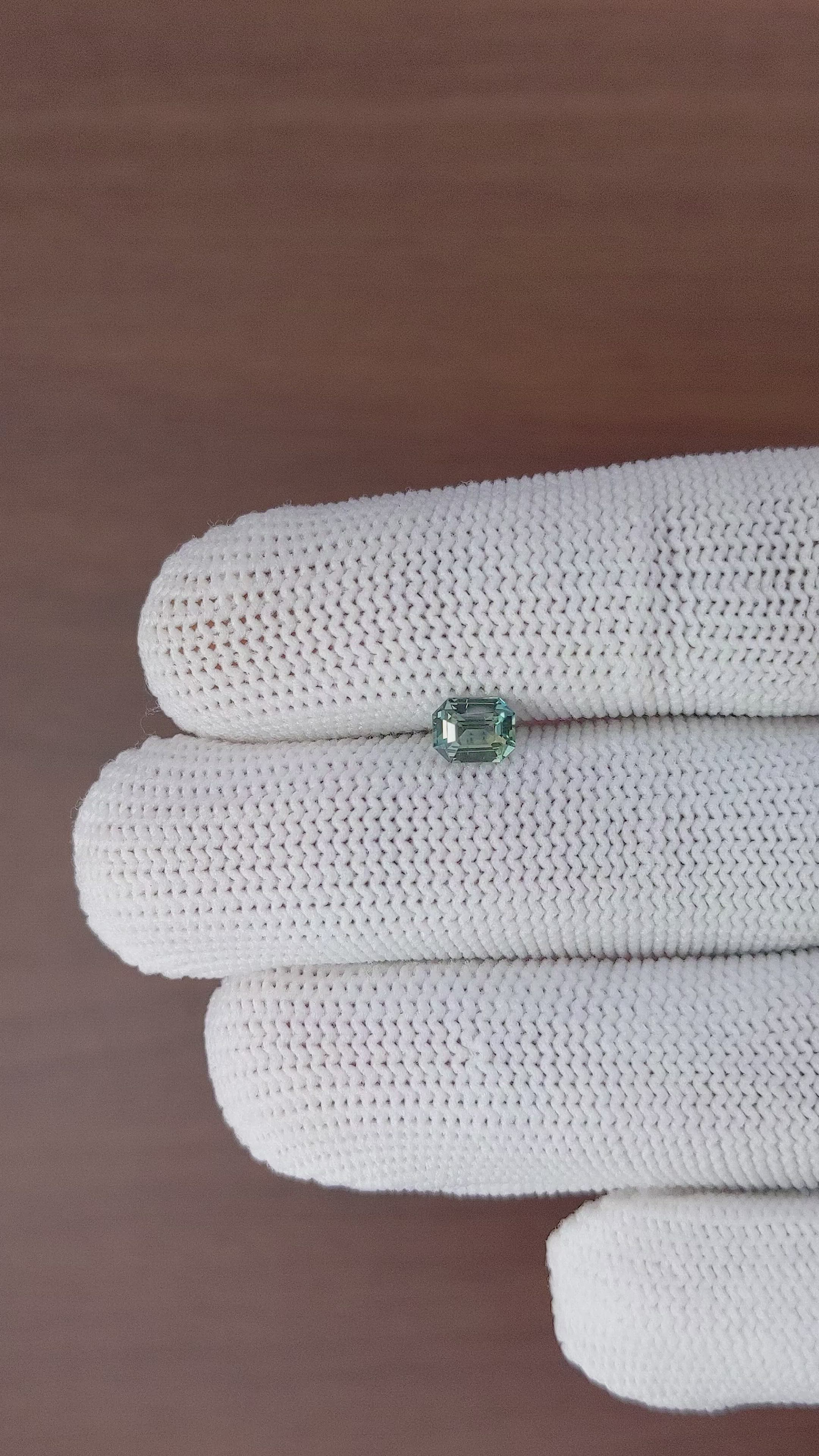 0.81 Ct. Bi Color Sapphire from Madagascar Size Video