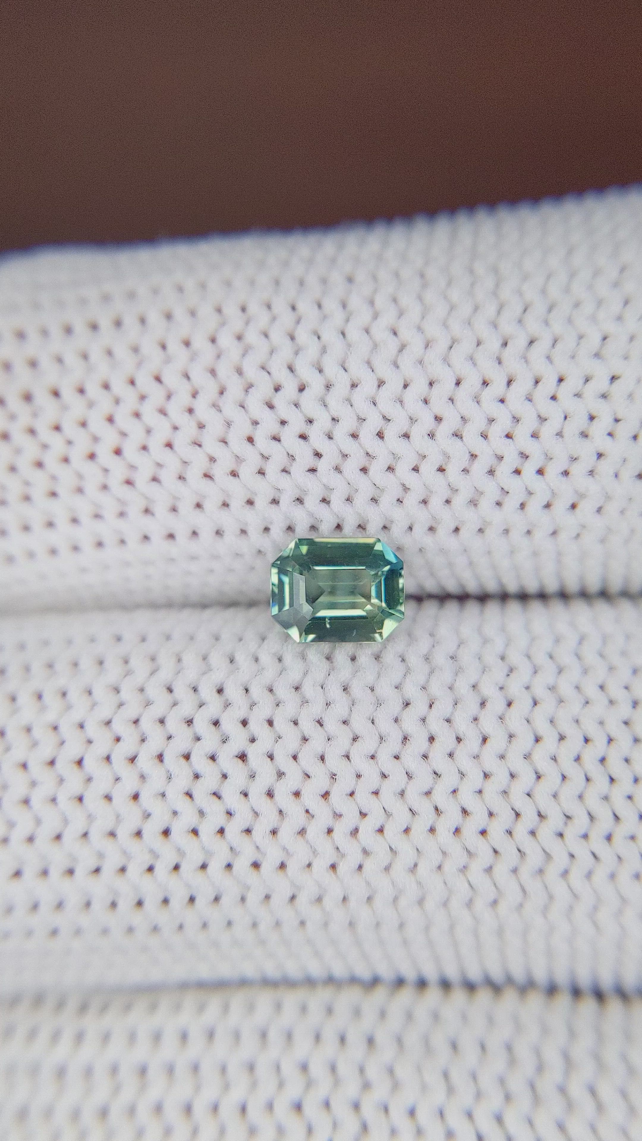 0.81 Ct. Bi Color Sapphire from Madagascar Size Video