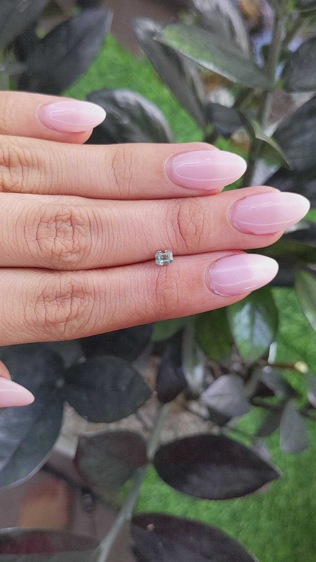 0.45 Ct. Bi Color Sapphire from Madagascar Size Video