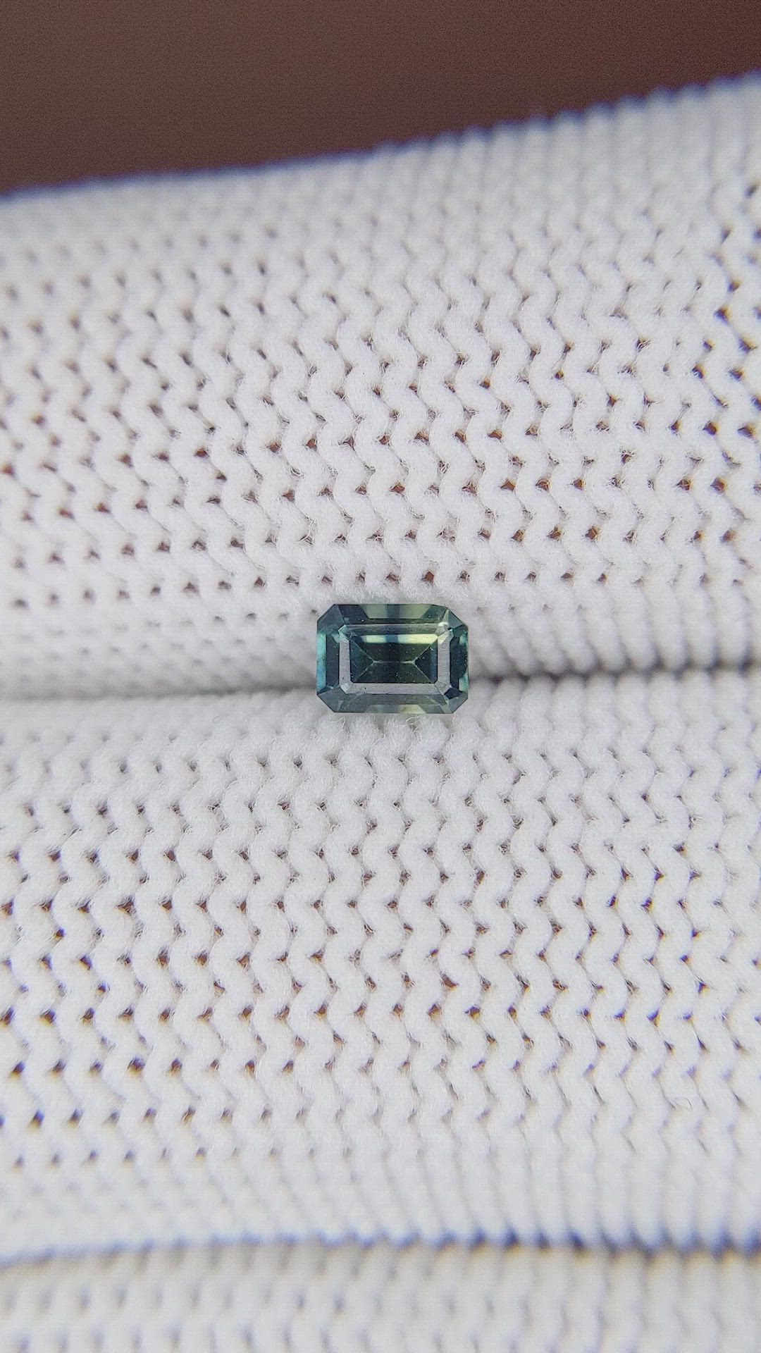 0.41 Ct. Bi Color Sapphire from Madagascar Size Video