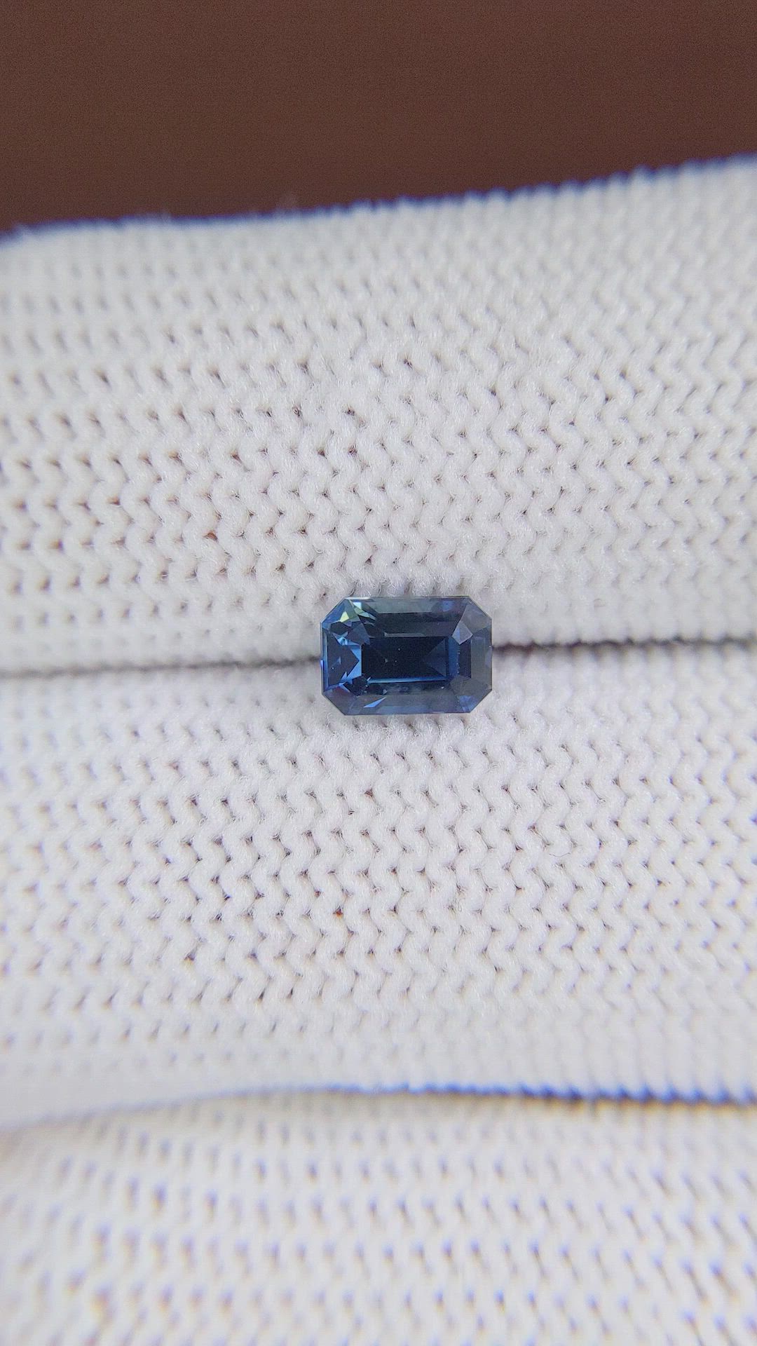 1.18 Ct. Blue Sapphire from Nigeria Size Video