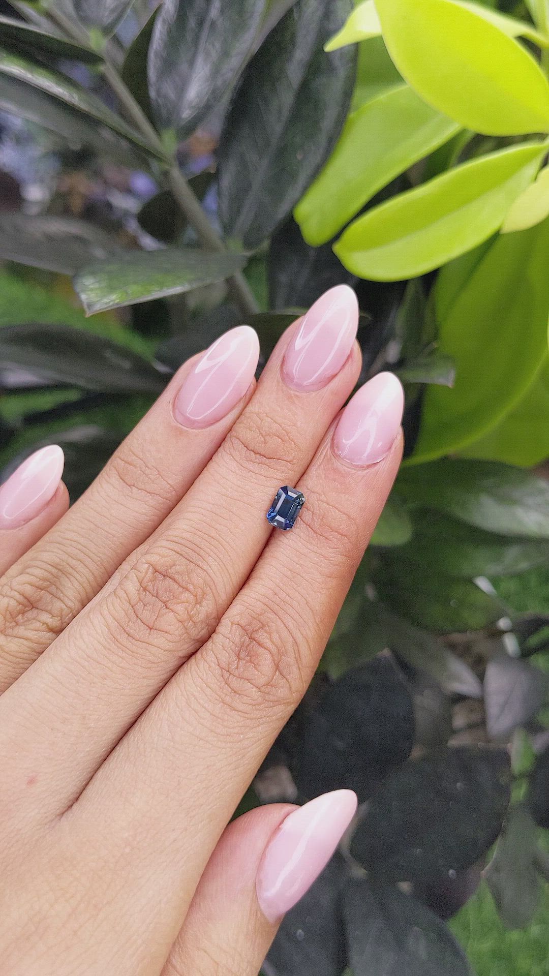 1.18 Ct. Blue Sapphire from Nigeria Size Video