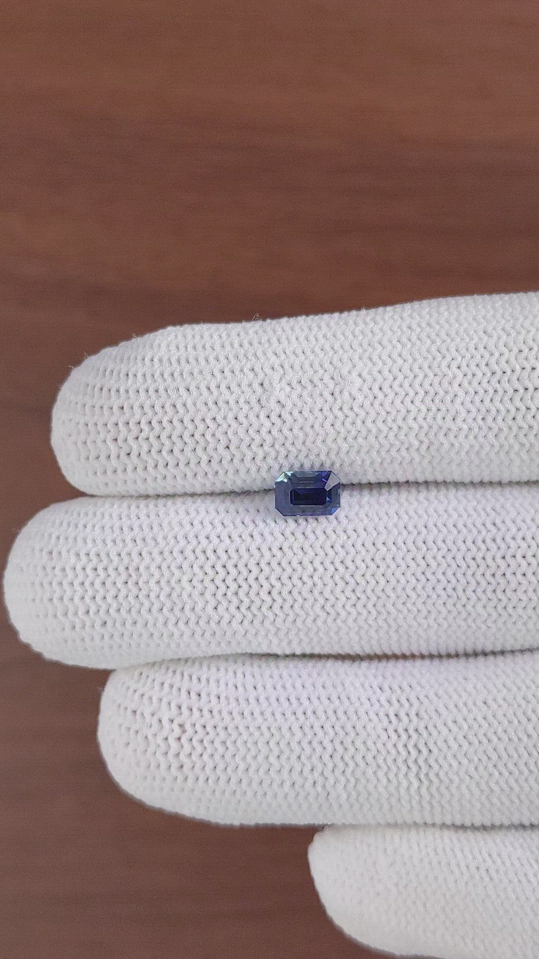 1.18 Ct. Blue Sapphire from Nigeria Size Video